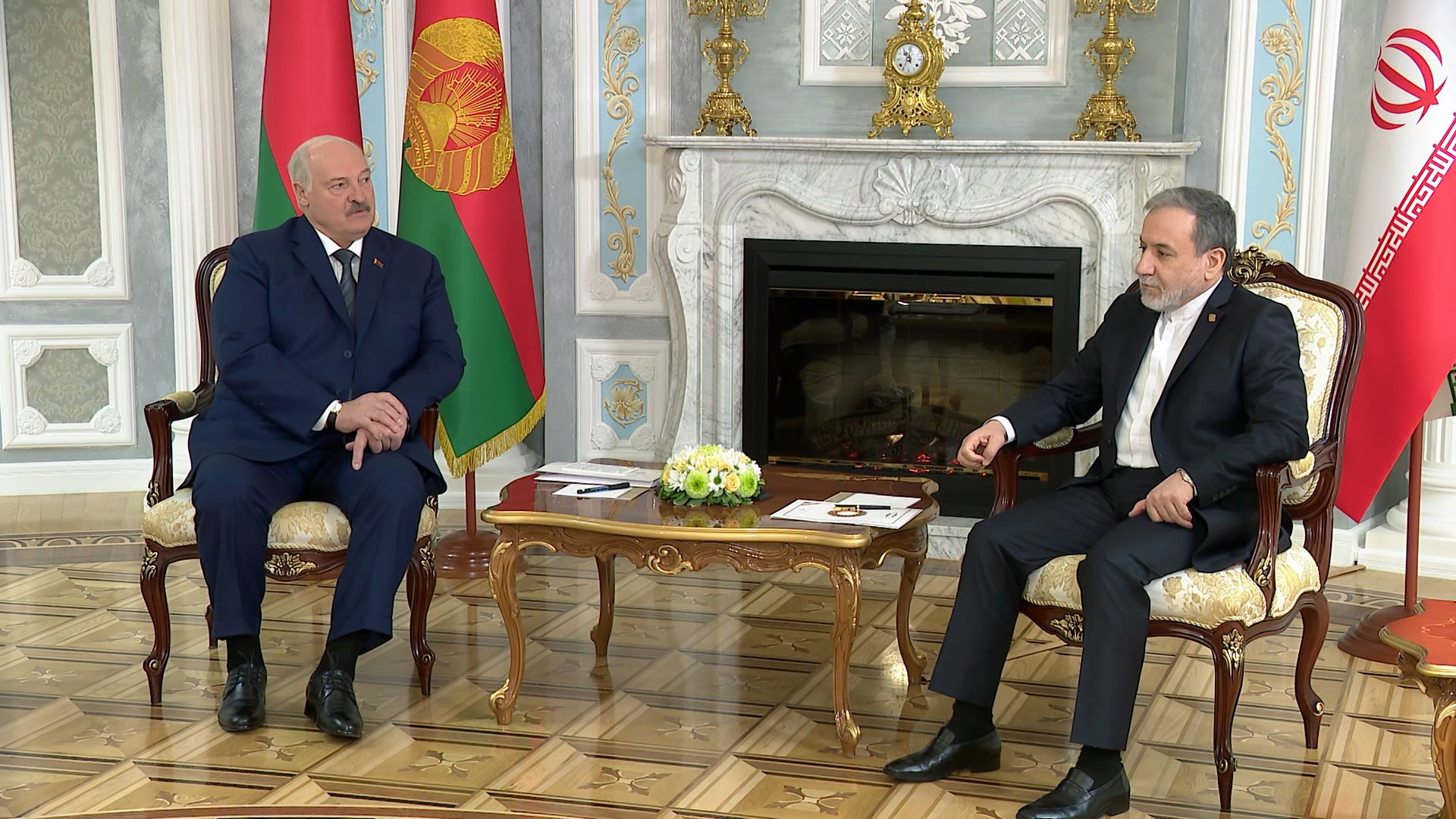 Александр Лукашенко, Аббас Аракчи