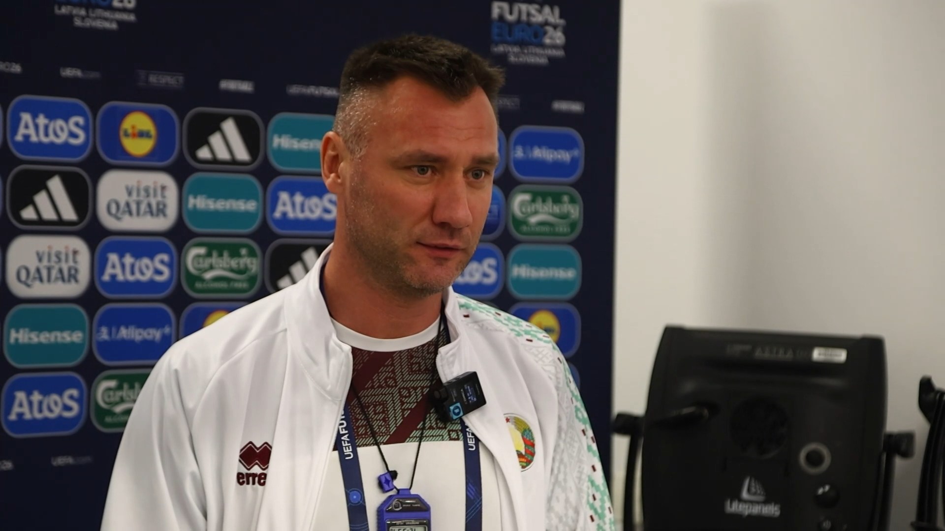 главный тренер сборной Беларуси по мини-футболу Александр Черник