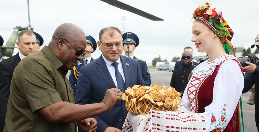 Президент Ганы в Бресте с рабочим визитом