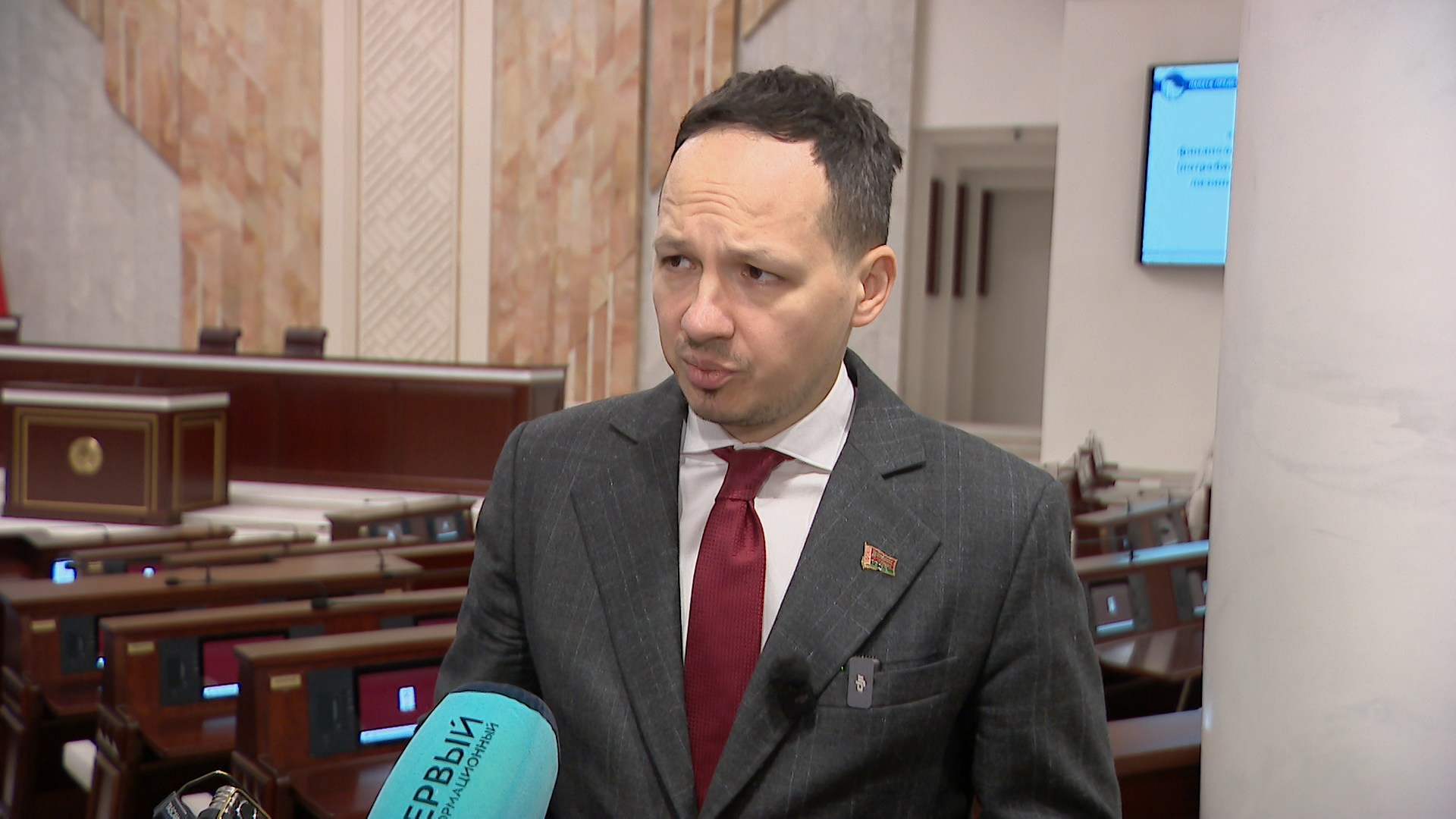 Александр Егоров, первый зампредседателя правления Национального банка Беларуси