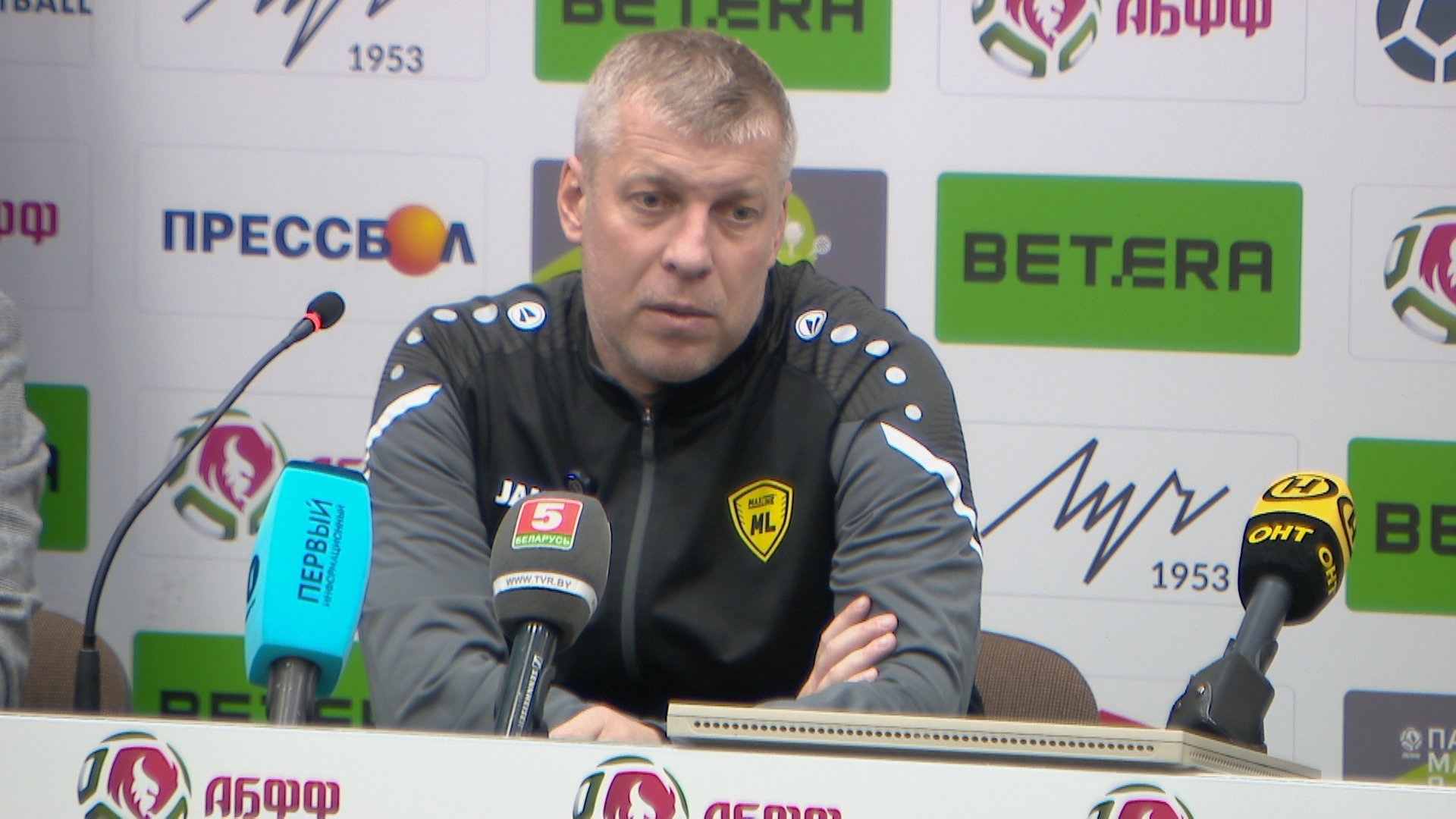 Михаил Мартинович, главный тренер ФК "МЛ Витебск"