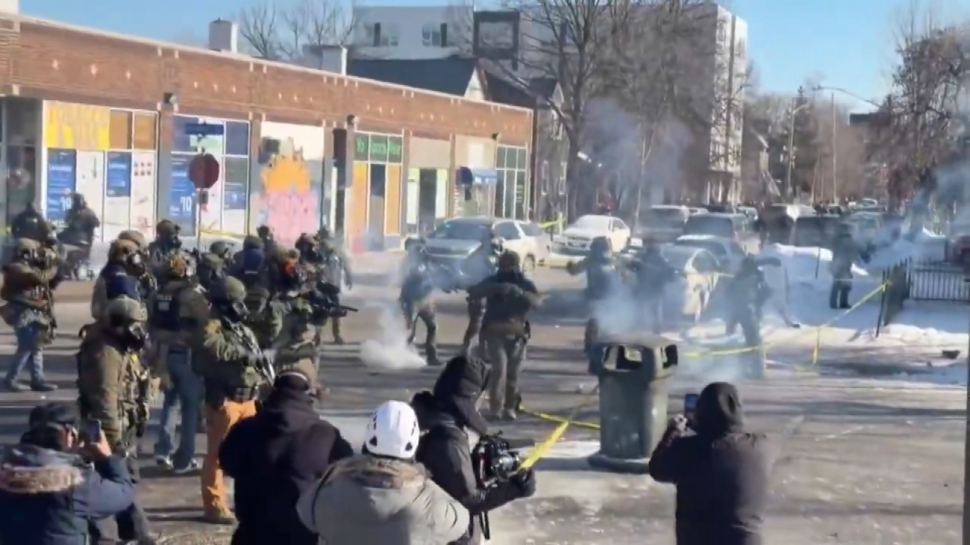 Массовые протесты в Миннеаполисе