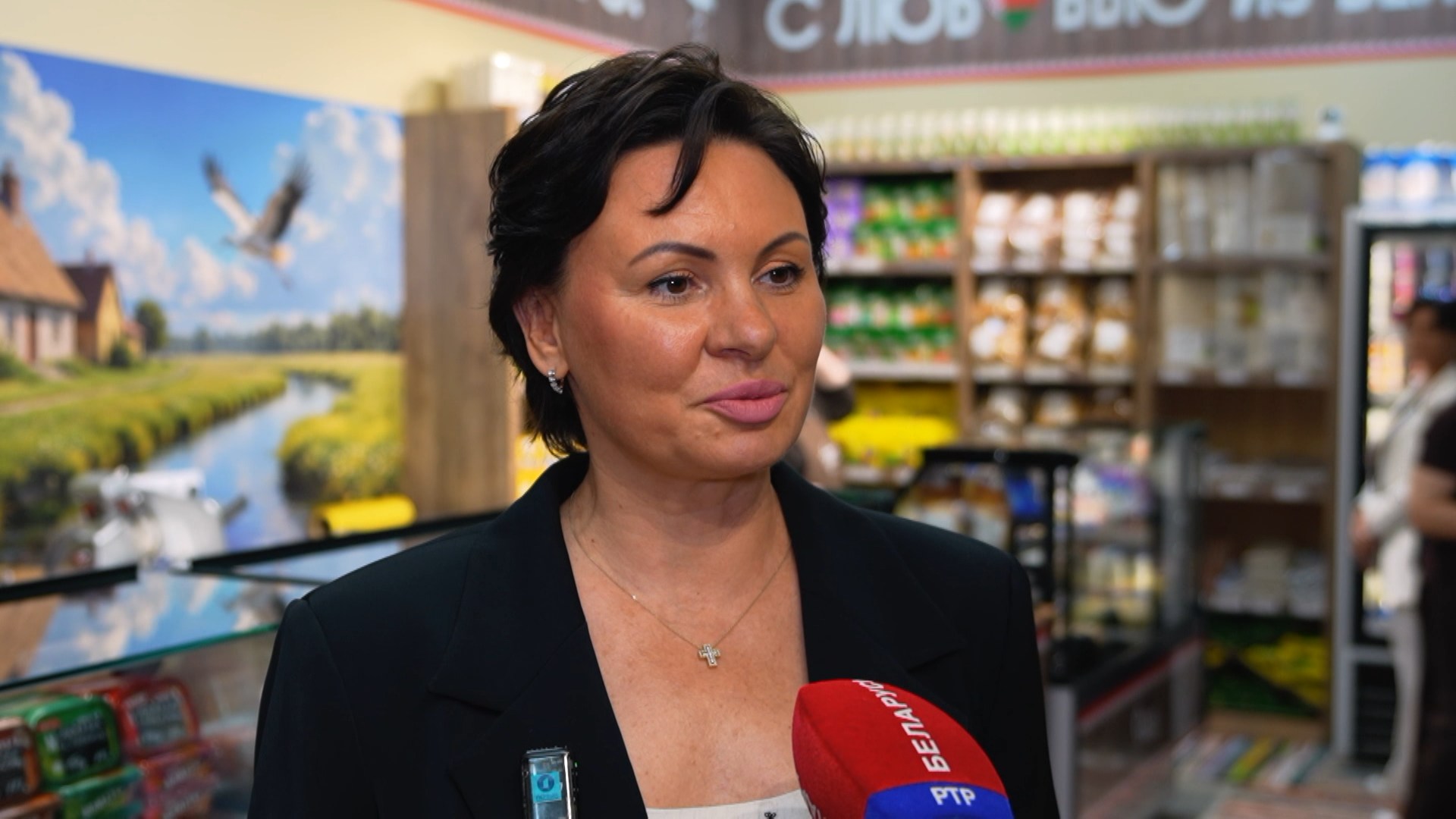 Ирина Новикова, директор магазина "Белорусская деревня" (Санкт-Петербург)