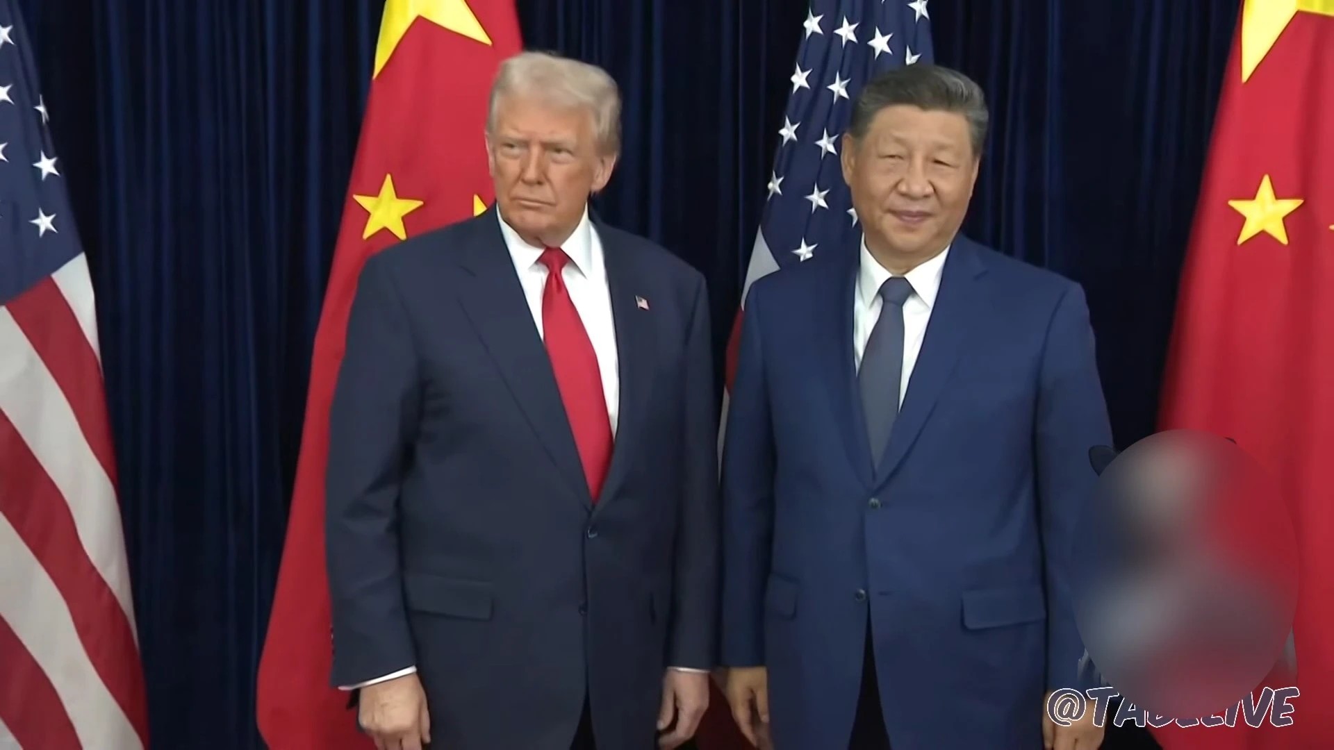 Дональд Трамп и Си Цзиньпин
