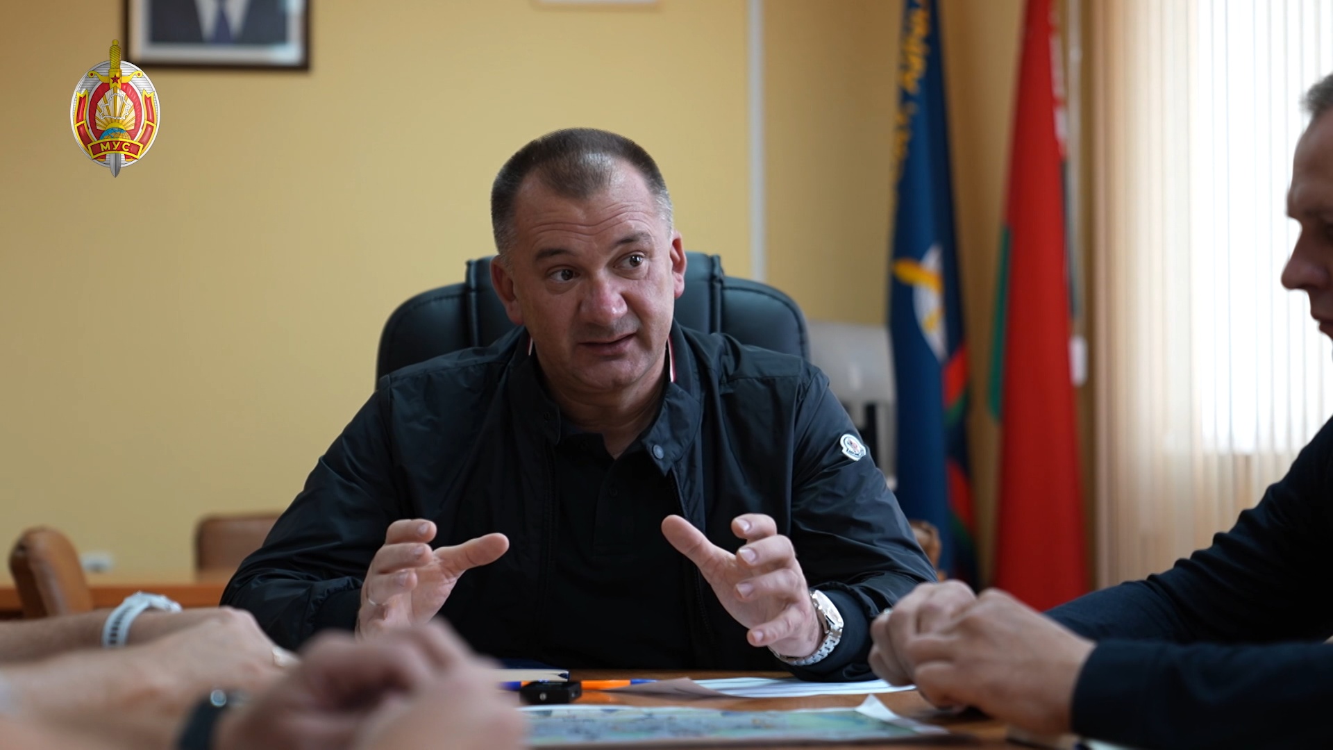 Иван Кубраков, министр внутренних дел Беларуси