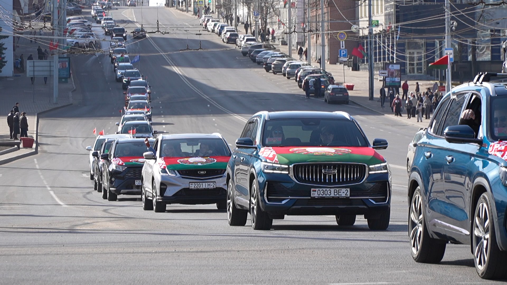 колонна автопробега