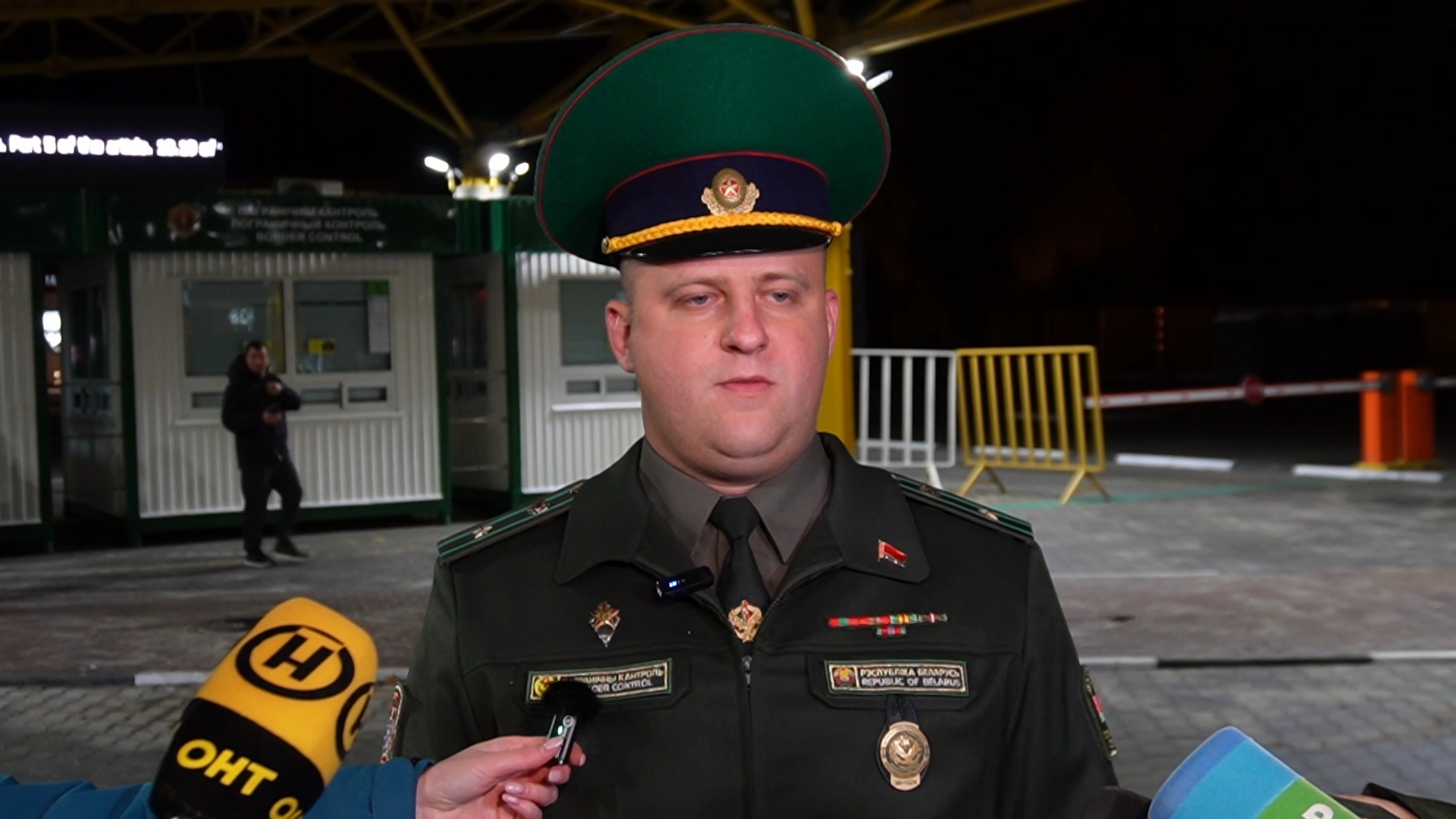 Алексей Прокопеня, начальник отделения пограничного контроля "Варшавский мост"