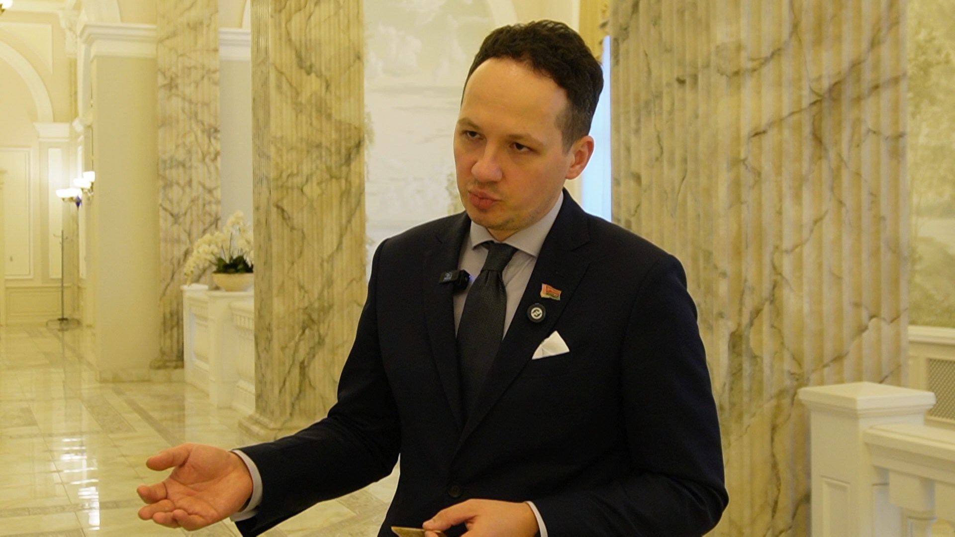 Александр Егоров, первый зампредседателя правления Национального банка Беларуси