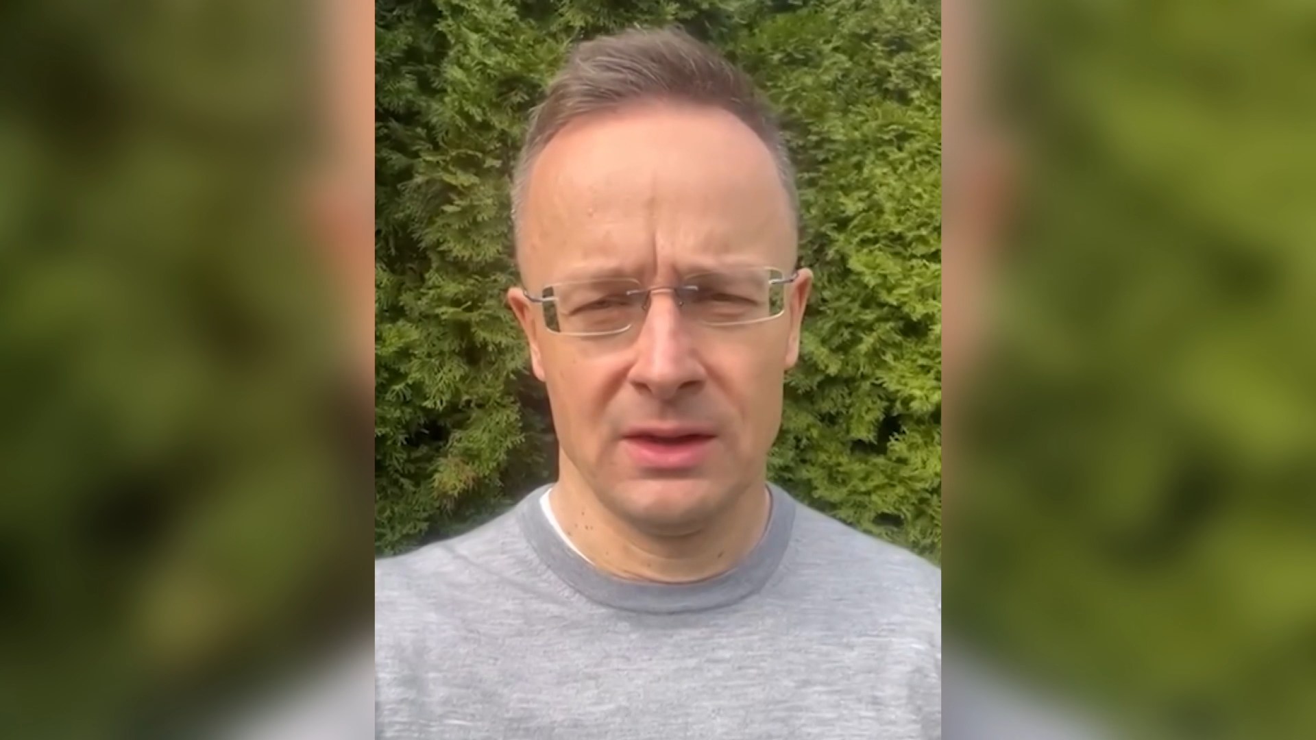 министр иностранных дел и внешней торговли Венгрии Петер Сийярто