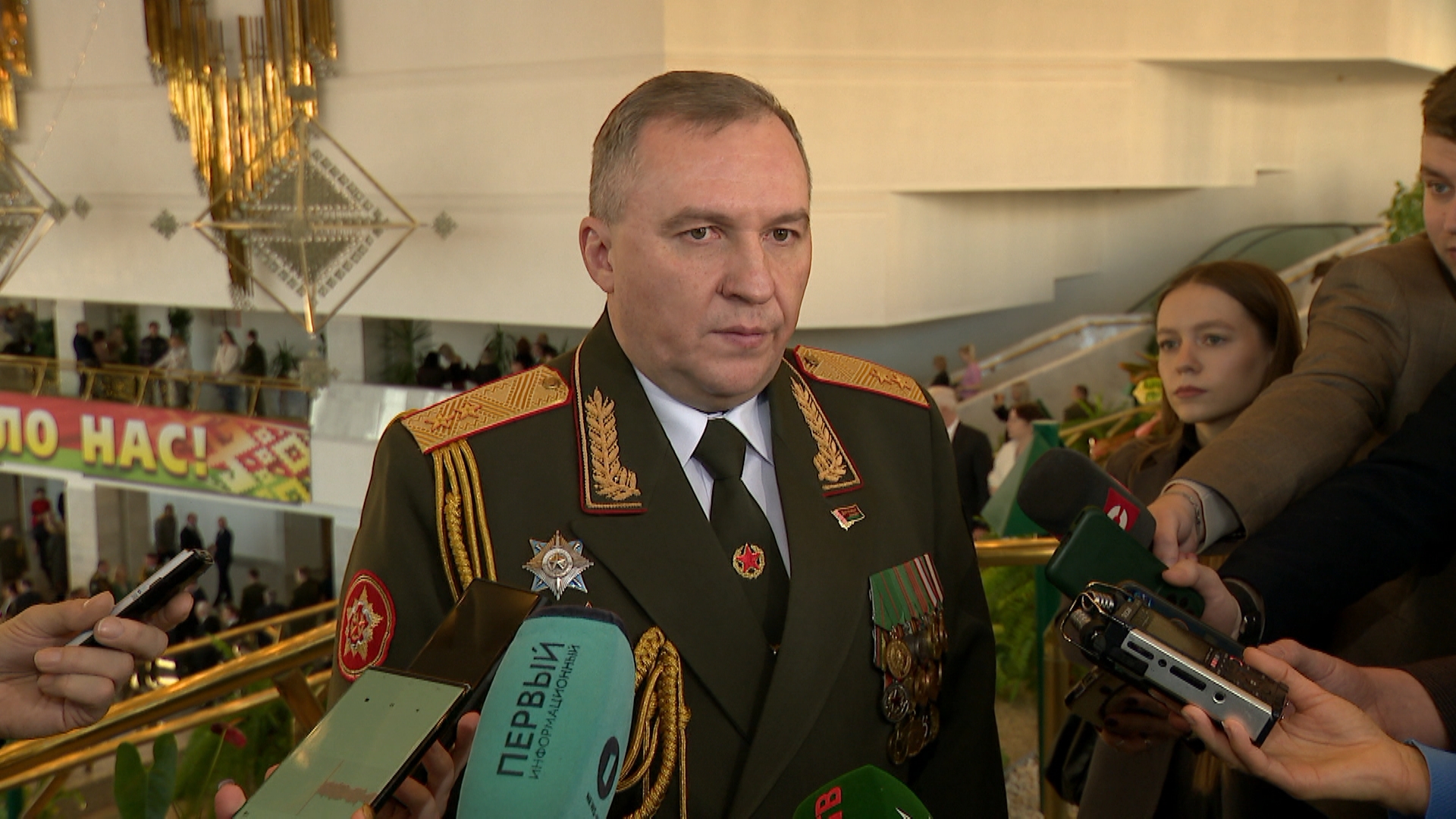 Виктор Хренин, министр обороны Беларуси