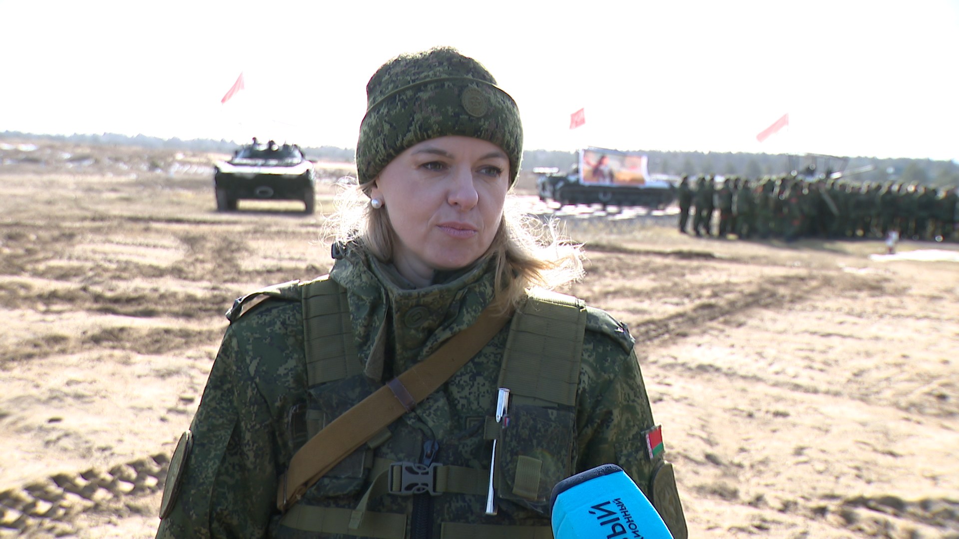 Ольга Чаплюк, военнослужащая Западного оперативного командования ВС Беларуси