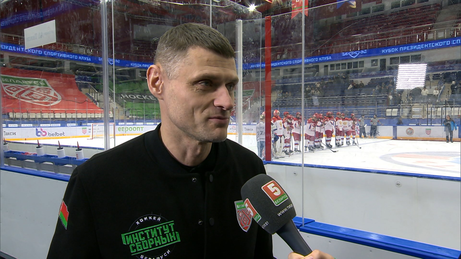 Андрей Ращинский, главный тренер юниорской (U-18) сборной Беларуси по хоккею