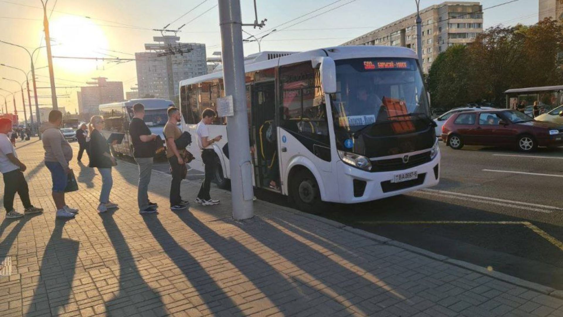 Очередь в маршрутку
