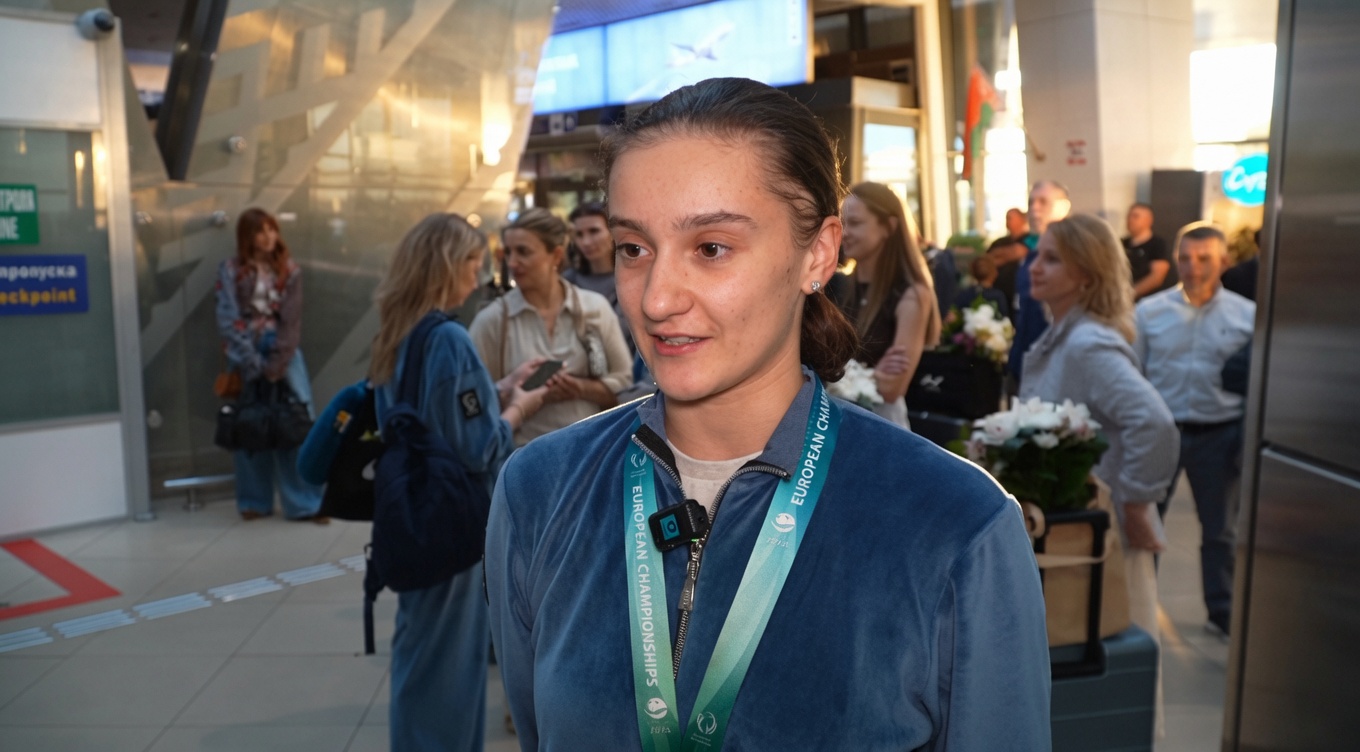 Алина Горносько, бронзовый призер Олимпийских игр в Токио по художественной гимнастике