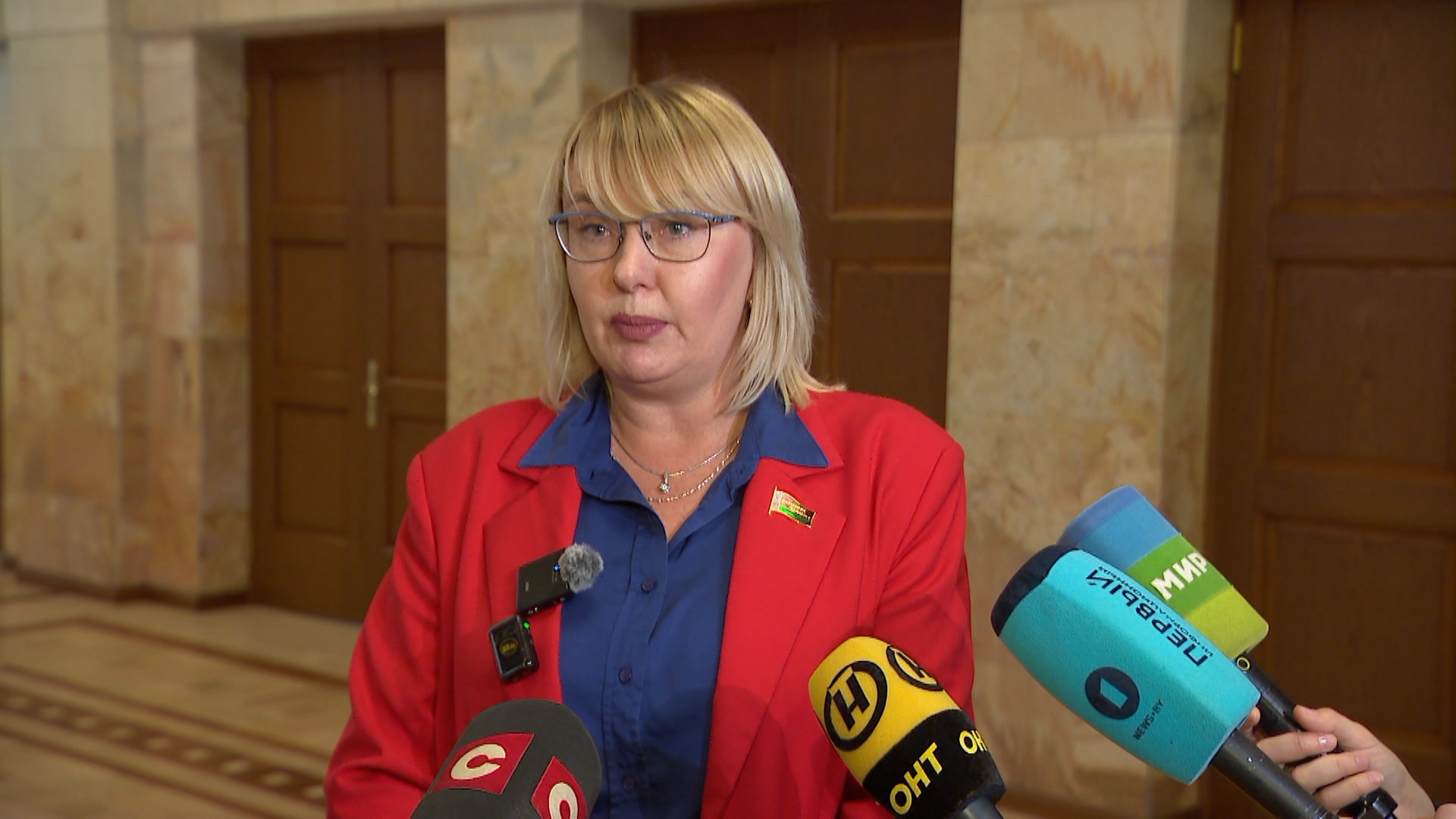 Наталья Кулешова, член Постоянной комиссии Палаты представителей Национального собрания Беларуси