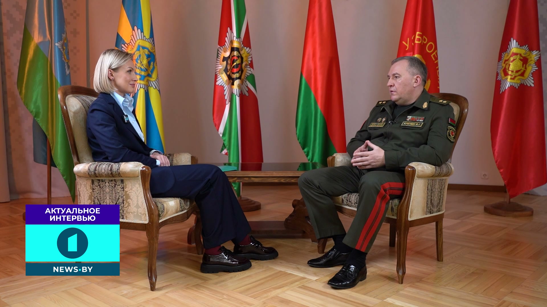 министр обороны Республики Беларусь Виктор Хренин