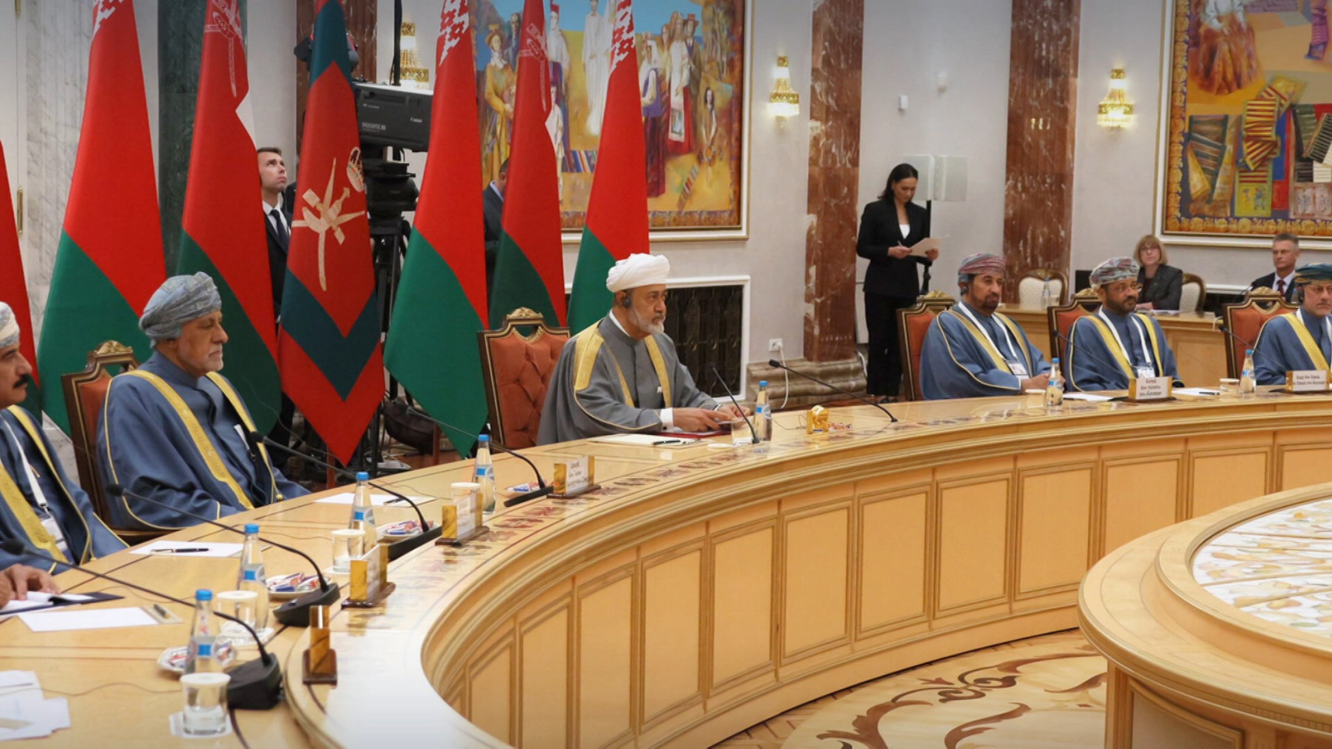 Переговоры Президента Беларуси и Султана Омана