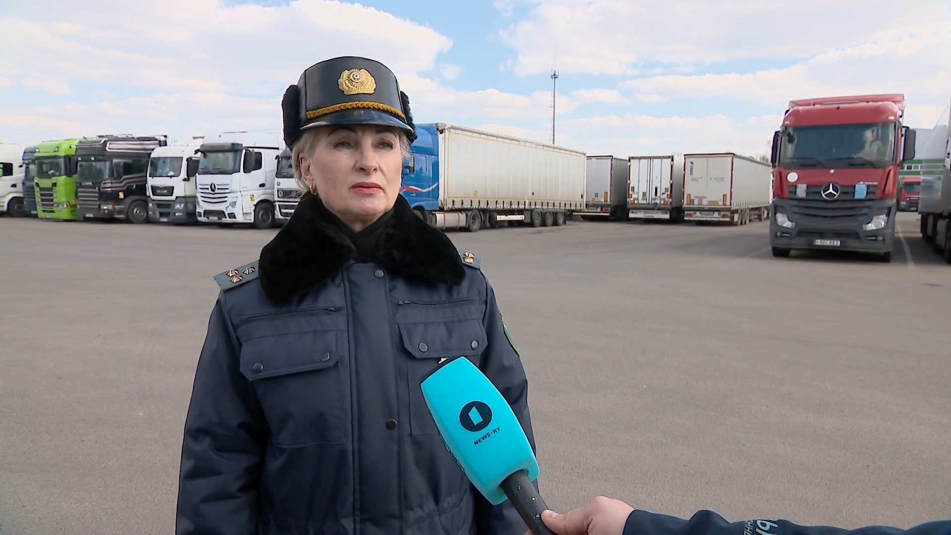 Леонарда Локтева, начальник таможенного поста "Ошмянский"
