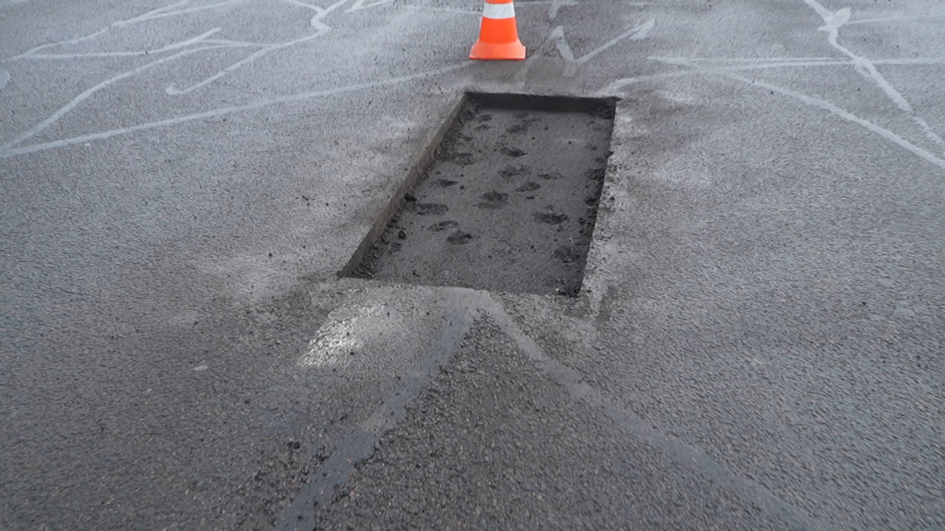 ямочный  ремонт