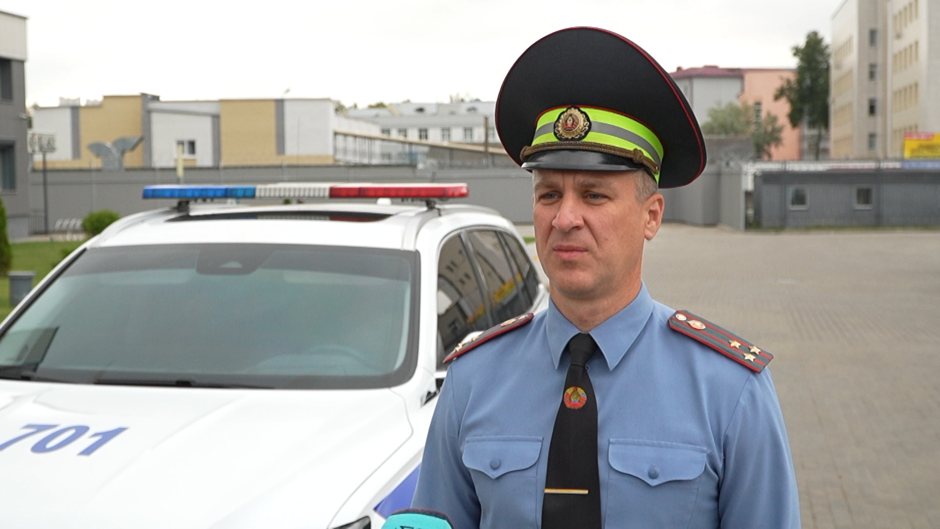 Сергей Бабич начальник управления ГАИ ГУВД Мингорисполкома