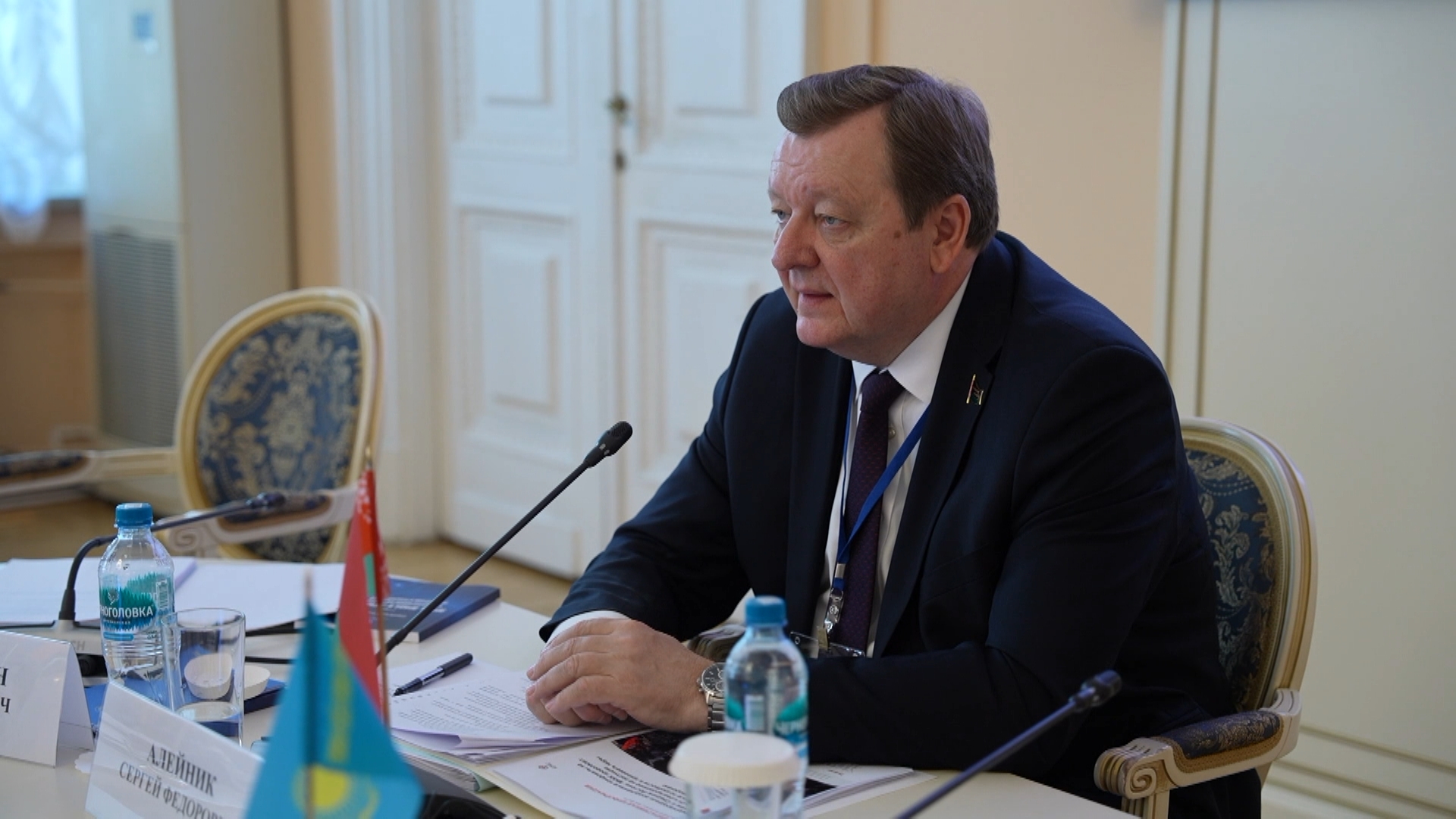 Сергей Алейник, председатель Постоянной комиссии Совета Республики Национального собрания Беларуси