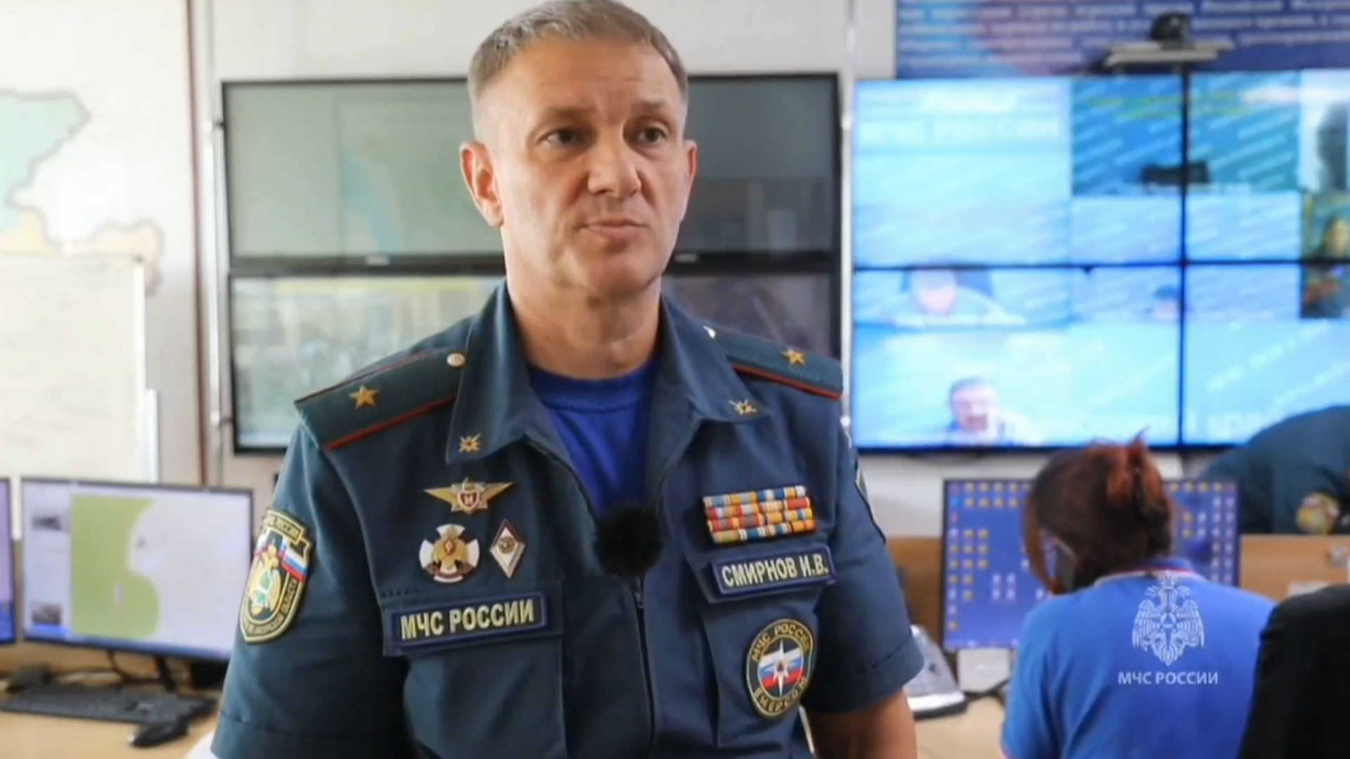 Начальник главного управления МЧС России по Амурской области Игорь Смирнов