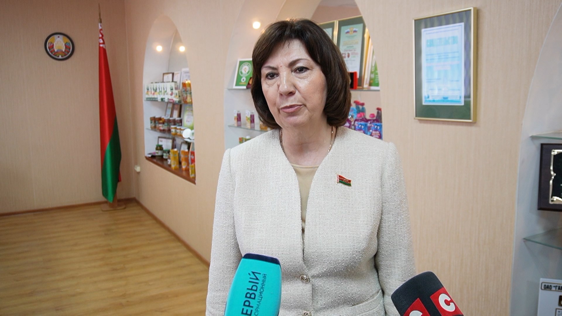 Наталья Кочанова, председатель Совета Республики Национального собрания Беларуси