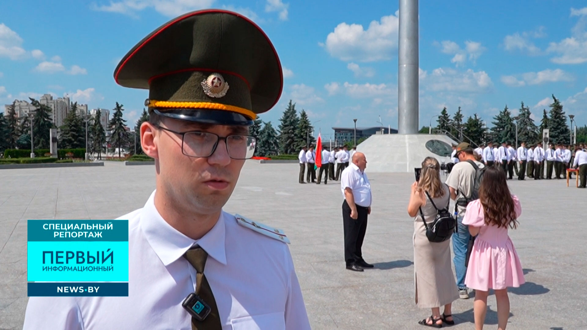 выпускник Военно-медицинского института БГМУ Александр Купрейчик