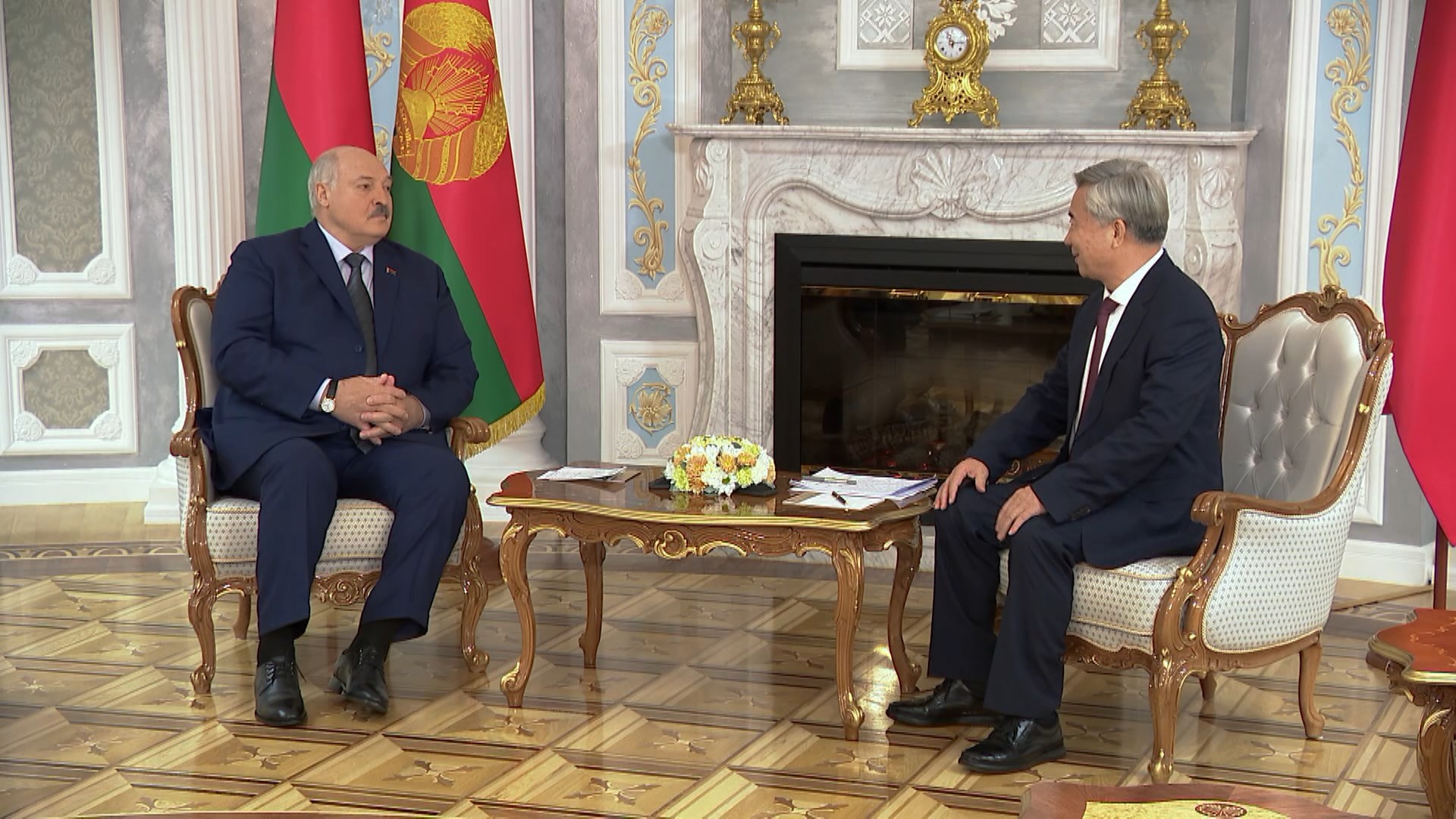 Александр Лукашенко и Ли Си