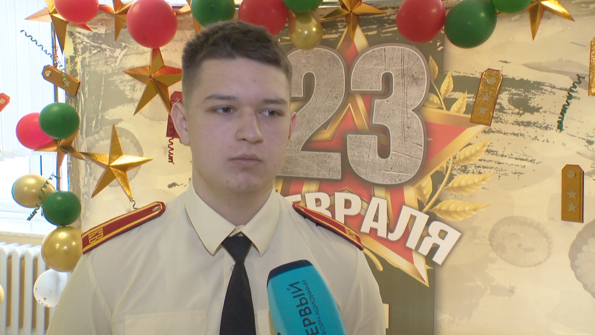 Глеб Ковалев, вице-сержант Борисовского кадетского училища Минской области