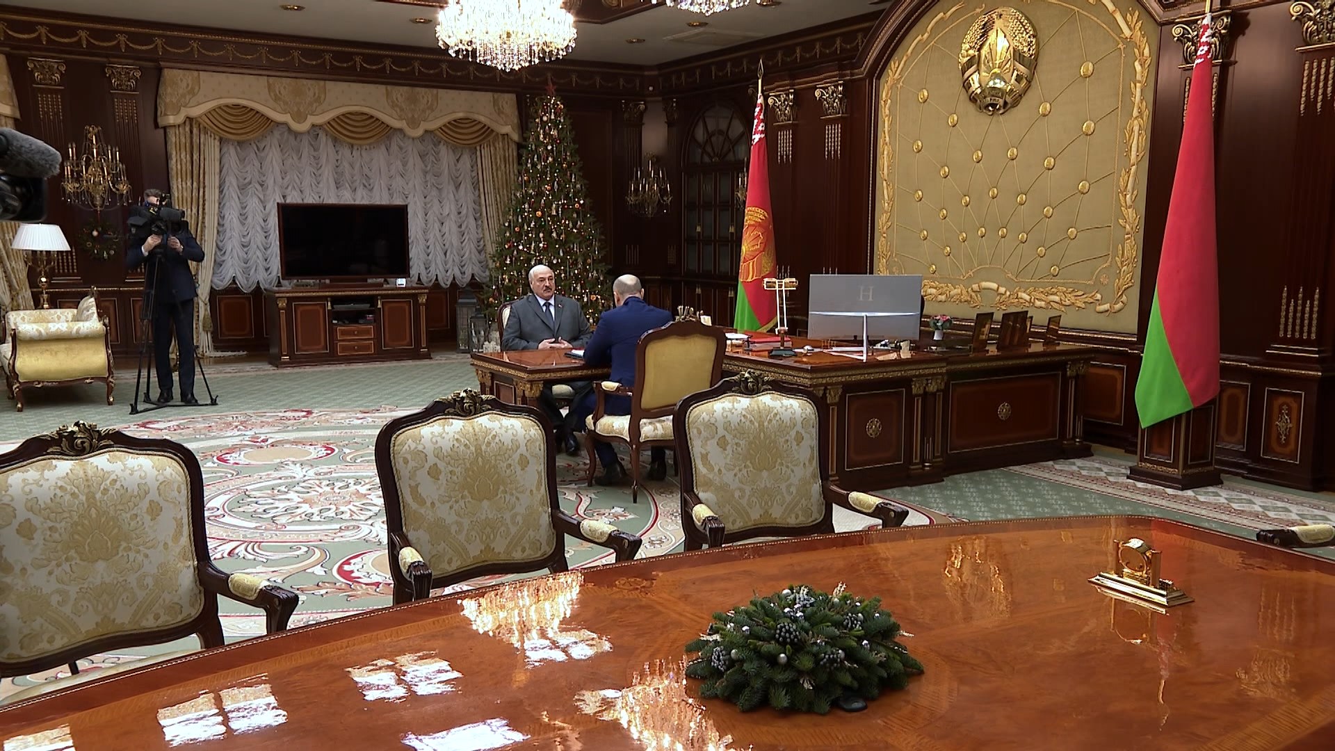 Александр Лукашенко и Александр Рогожник