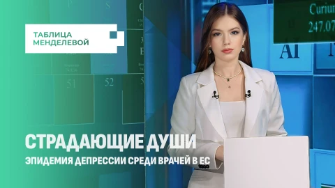Таблица Менделевой | Каждый третий врач в Европе страдает от депрессии Таблица Менделевой | Каждый третий врач в Европе страдает от депрессии