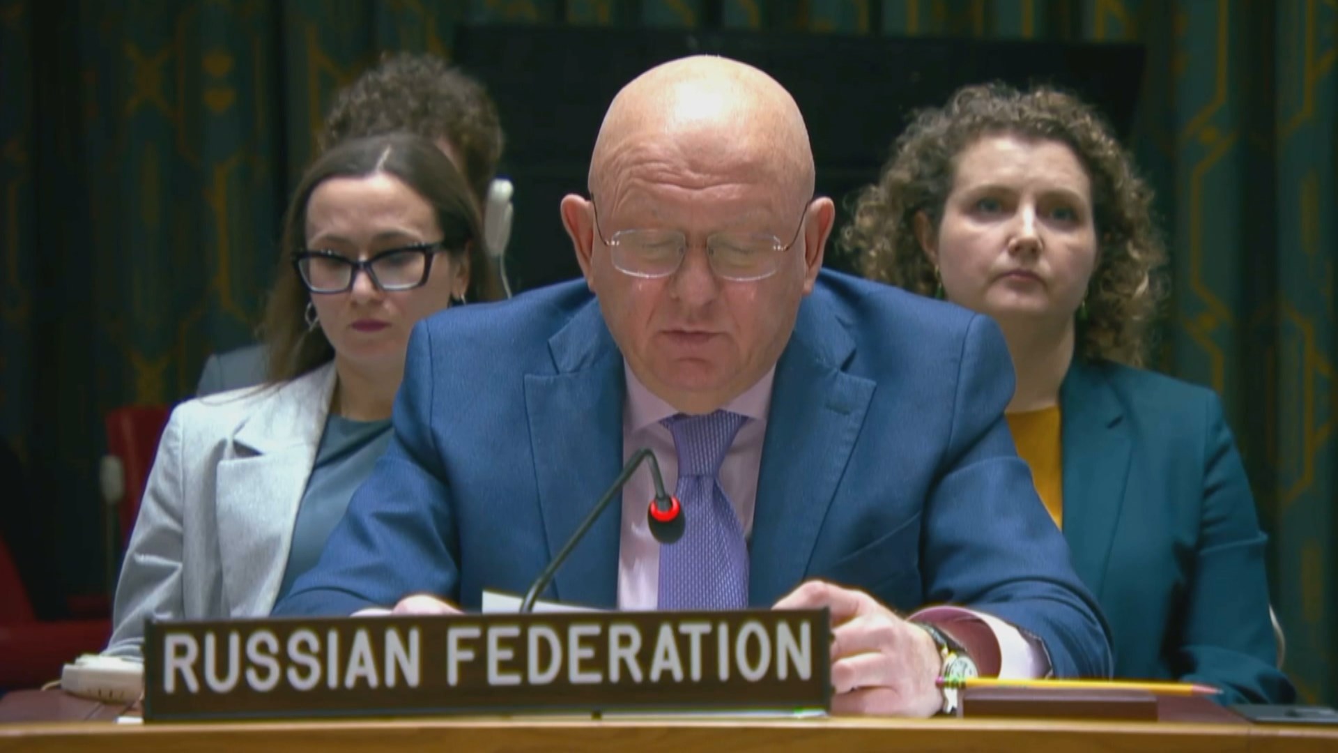 Василий Небензя, постоянный представитель России при ООН
