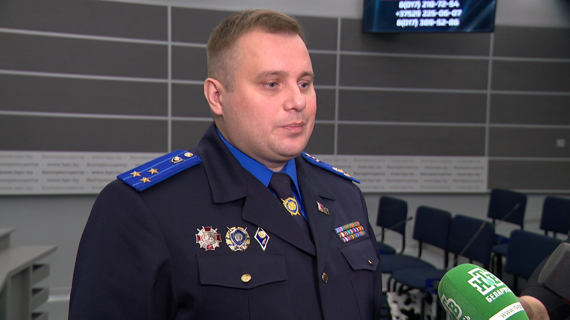 Александр Агафонов, начальник главного следственного управления Следственного комитета Беларуси