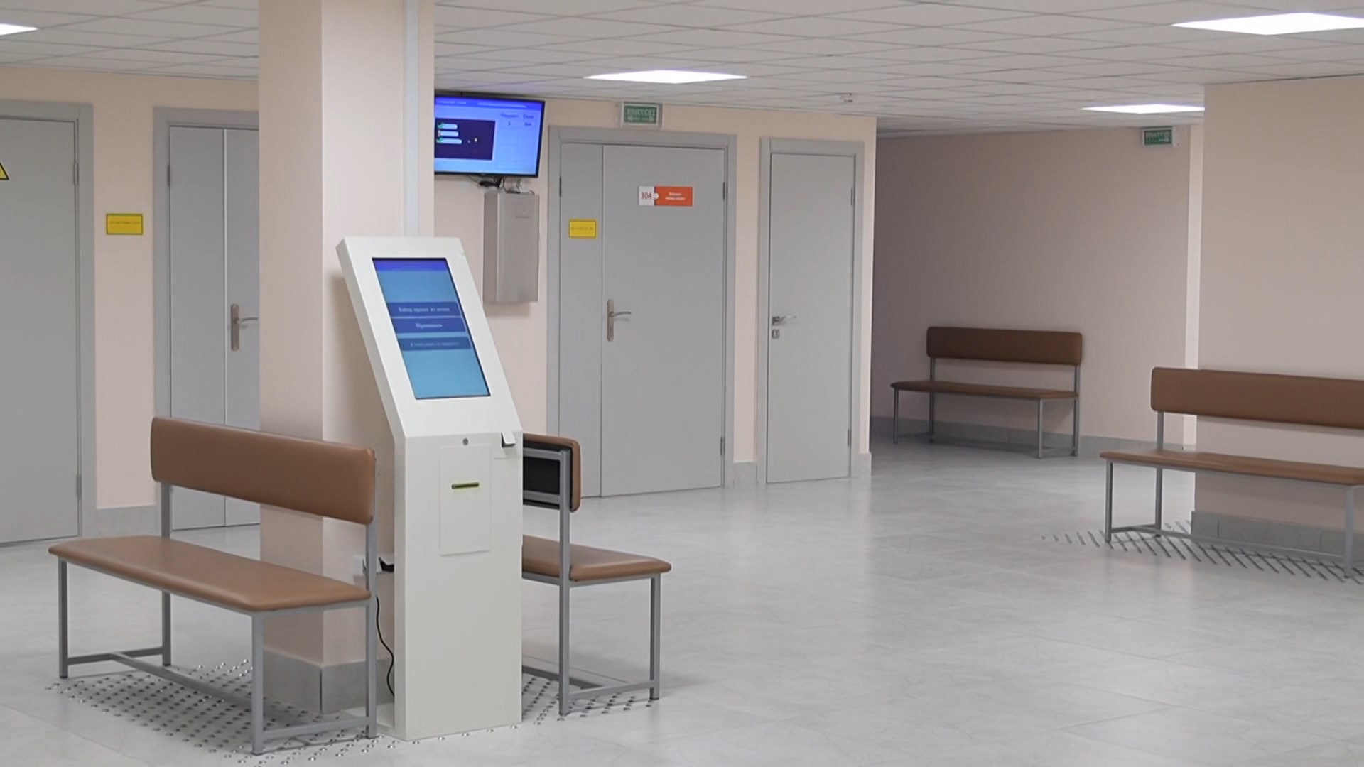 Новое семиэтажное здание детской поликлиники рассчитано на 480 посещений в смену