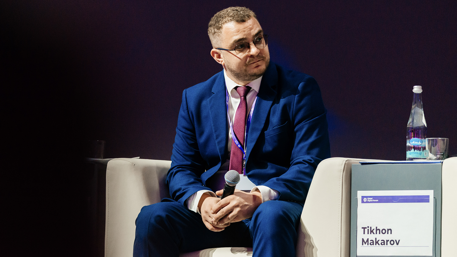 Тихон Макаров на Глобальном цифровом форуме в Нижнем Новгороде 2025