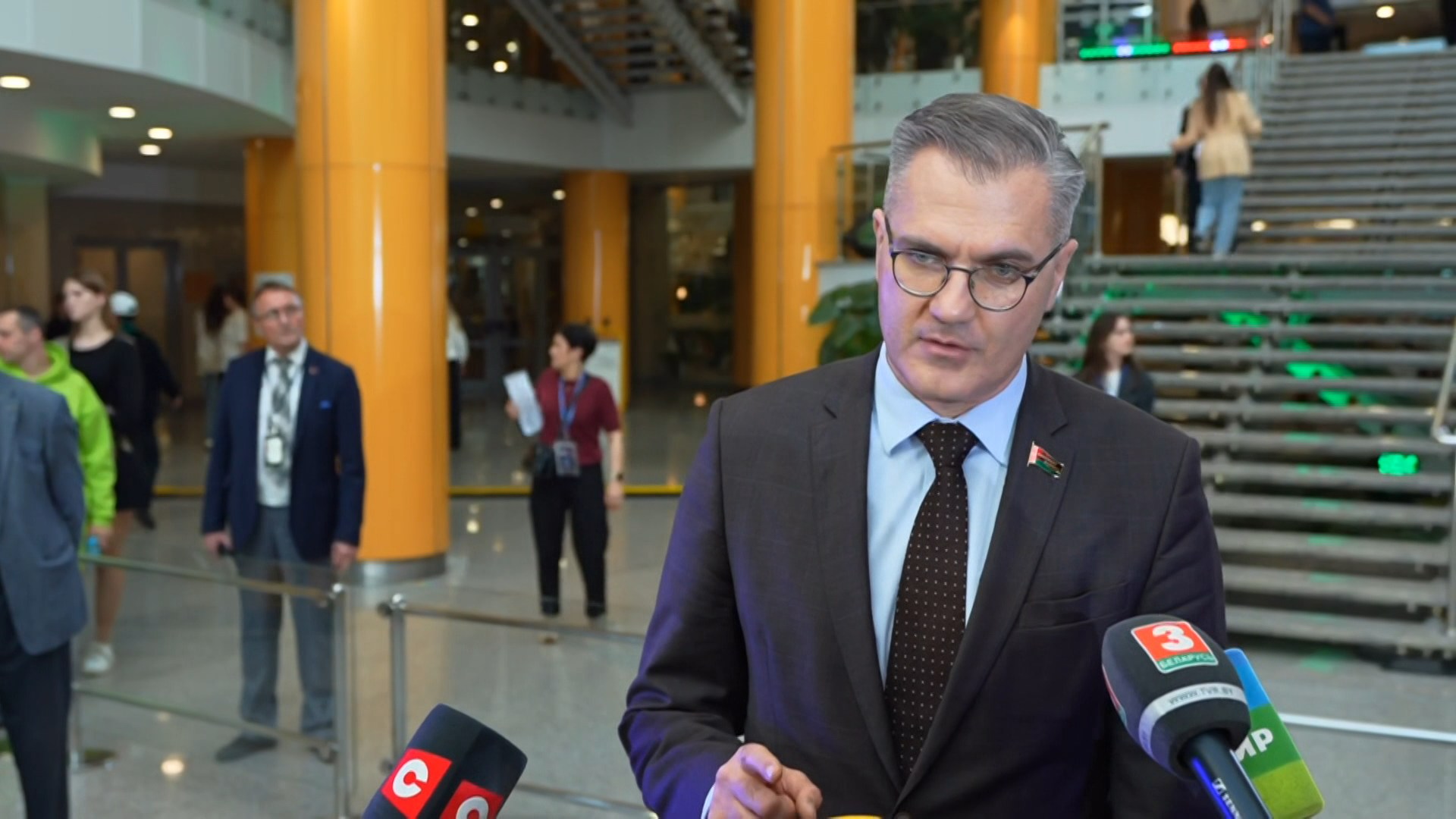 Вадим Гигин, гендиректор Национальной библиотеки, депутат Палаты представителей Национального собрания Беларуси