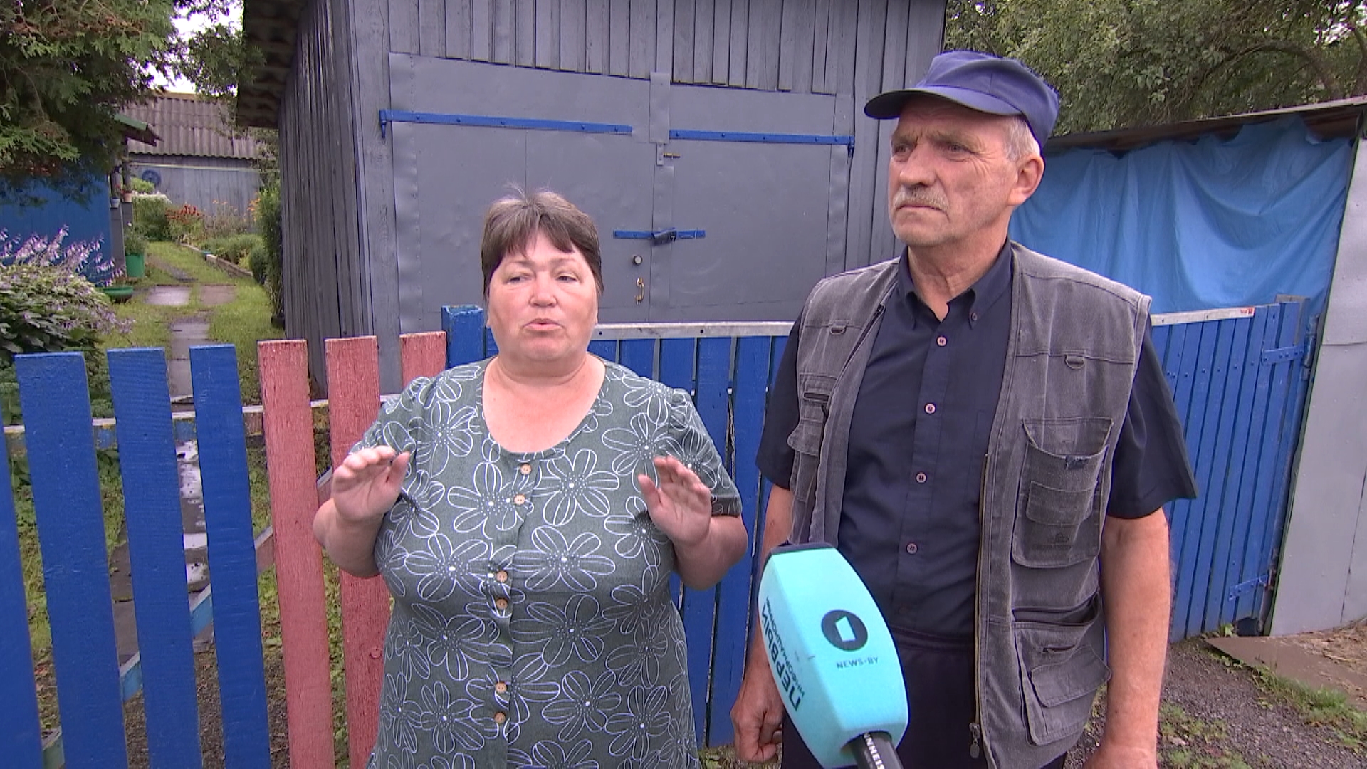 Иван и Татьяна Ивановы - жители агрогородка Вархи