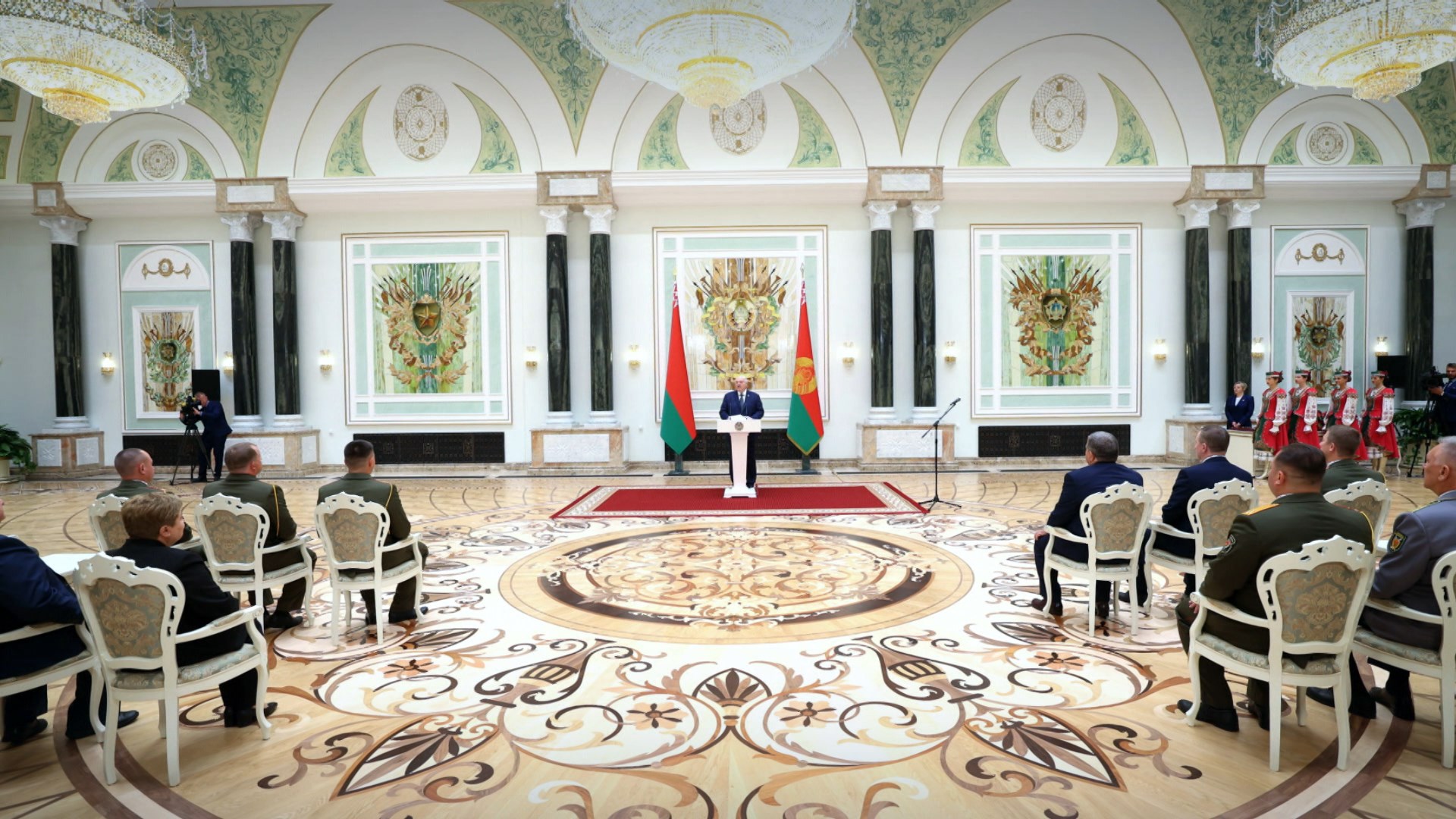Церемония вручения Госнаград в Беларуси