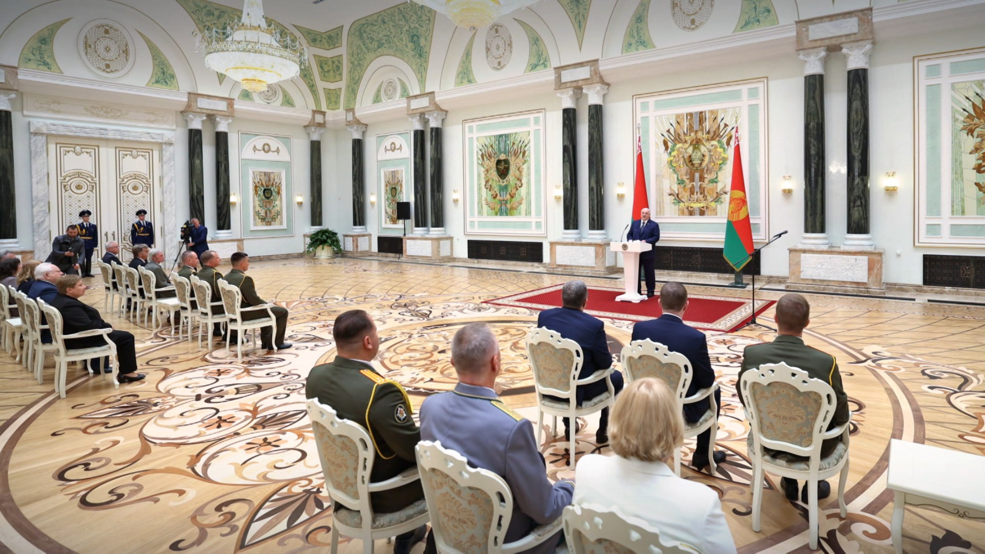 Церемония вручения Госнаград в Беларуси