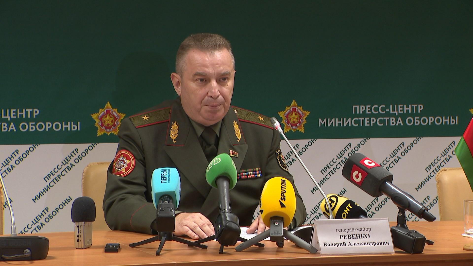 Валерий Ревенко, начальник Департамента международного военного сотрудничества - помощник министра обороны Беларуси