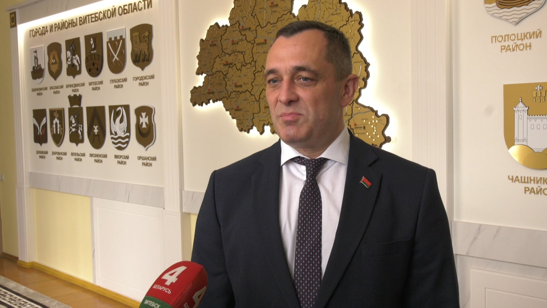 Председатель Витебского облисполкома Александр Субботин