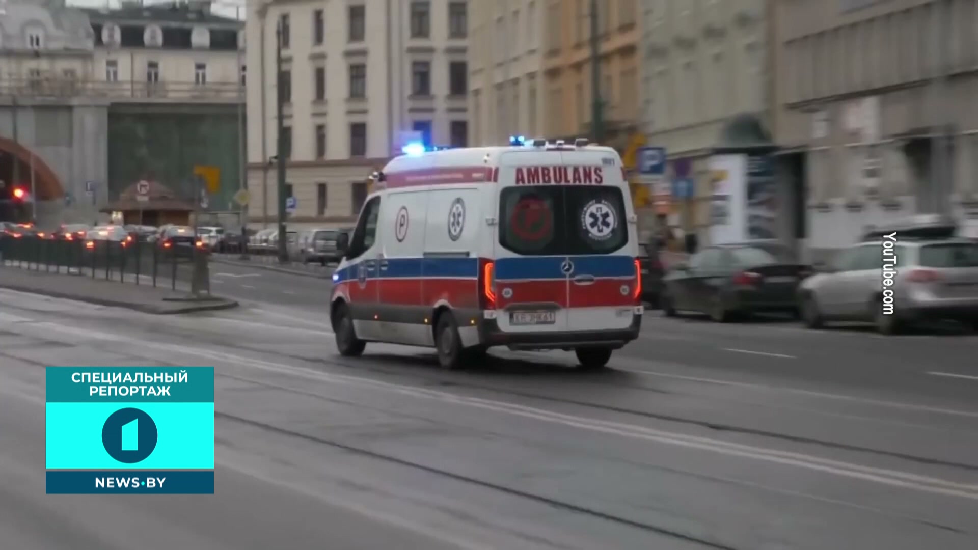 машина скорой медицинской помощи в Польше