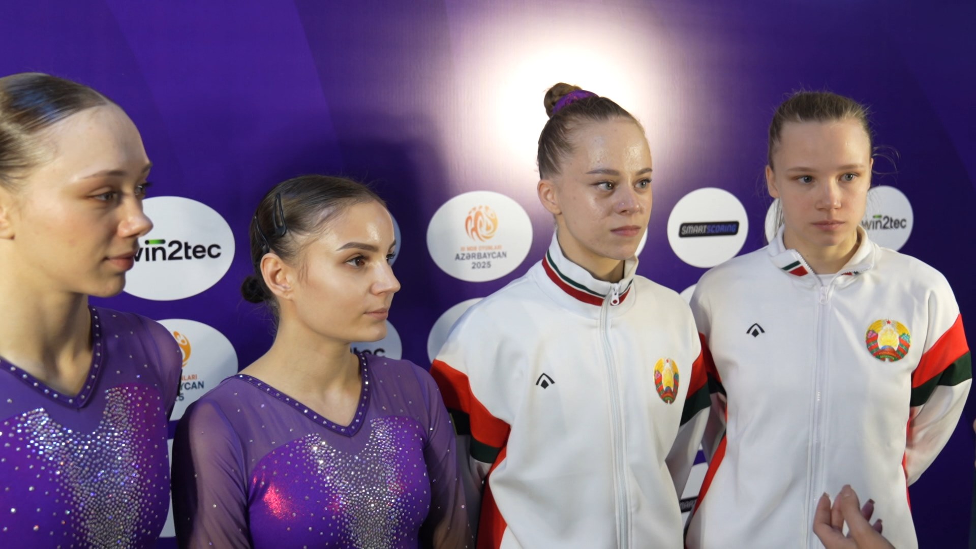 Виолетта Бордиловская, чемпионка III Игр стран СНГ в командном турнире по прыжкам на батуте