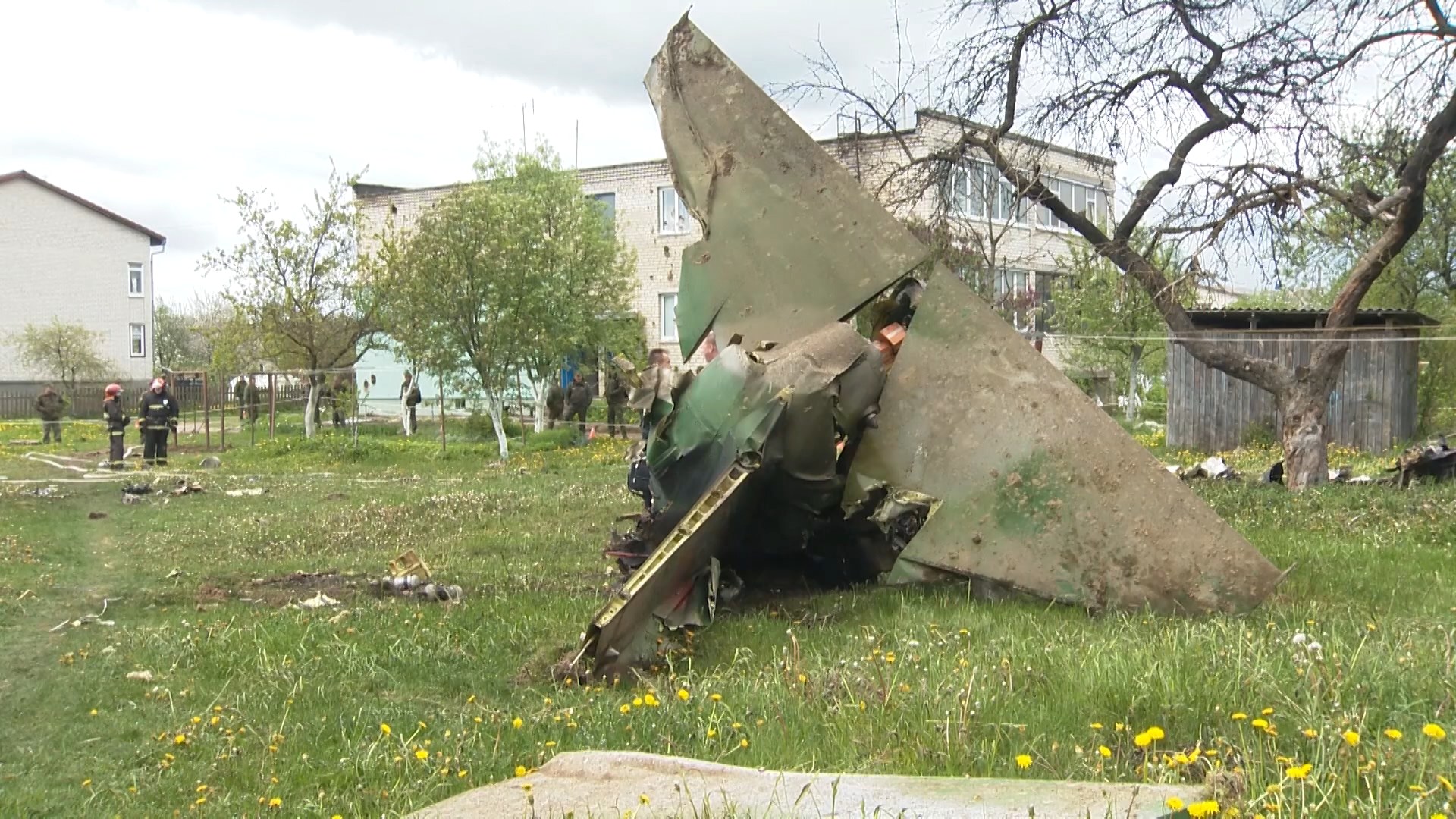 упавший Як-130