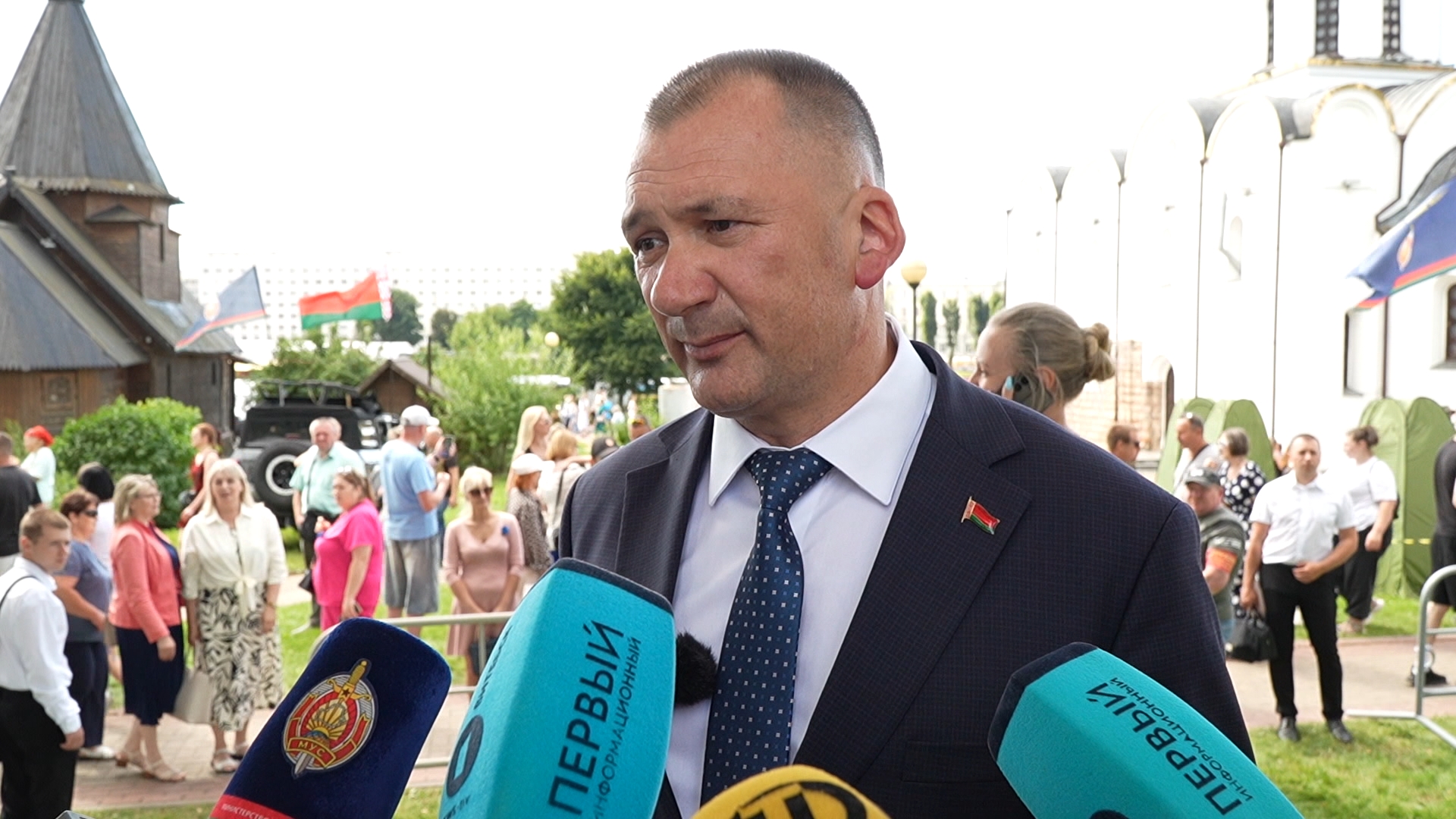 Иван Кубраков, министр внутренних дел Беларуси