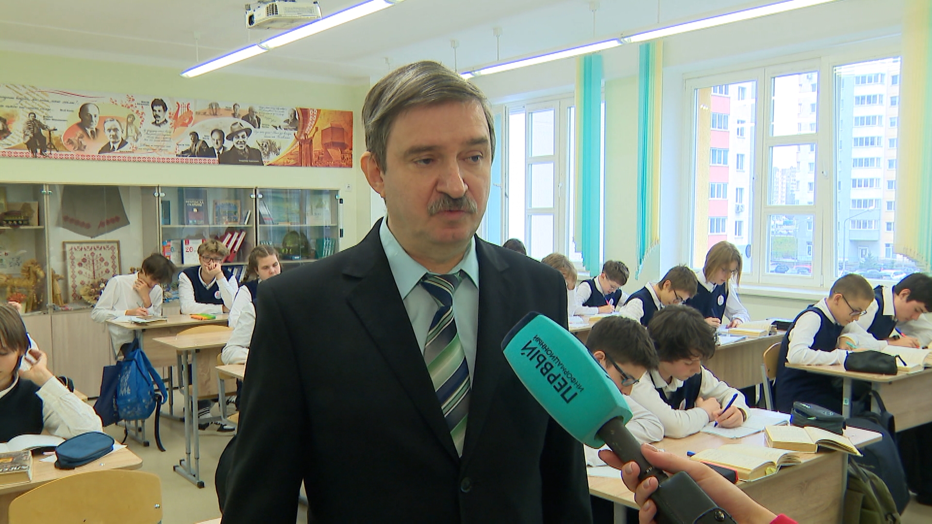 Борис Комраков, учитель математики гимназии № 41 Минска