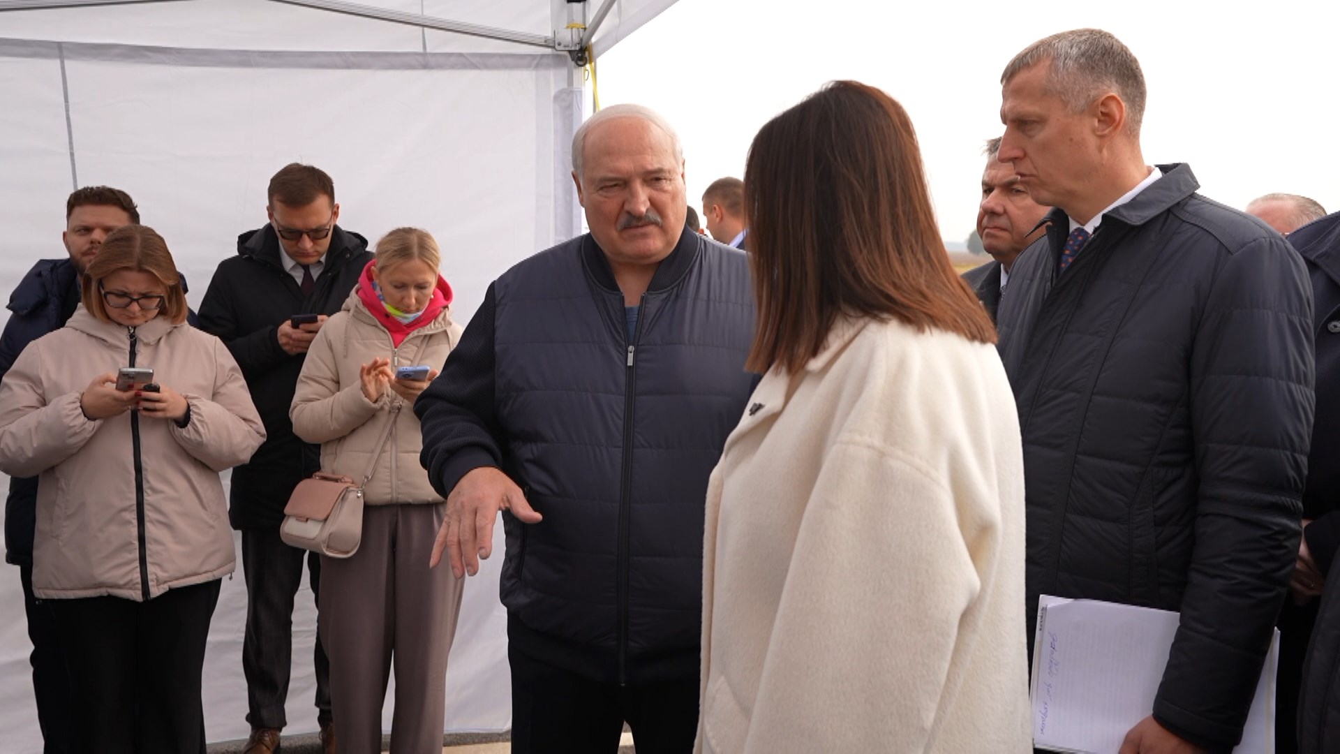 Александр Лукашенко,  Инна Толкачева