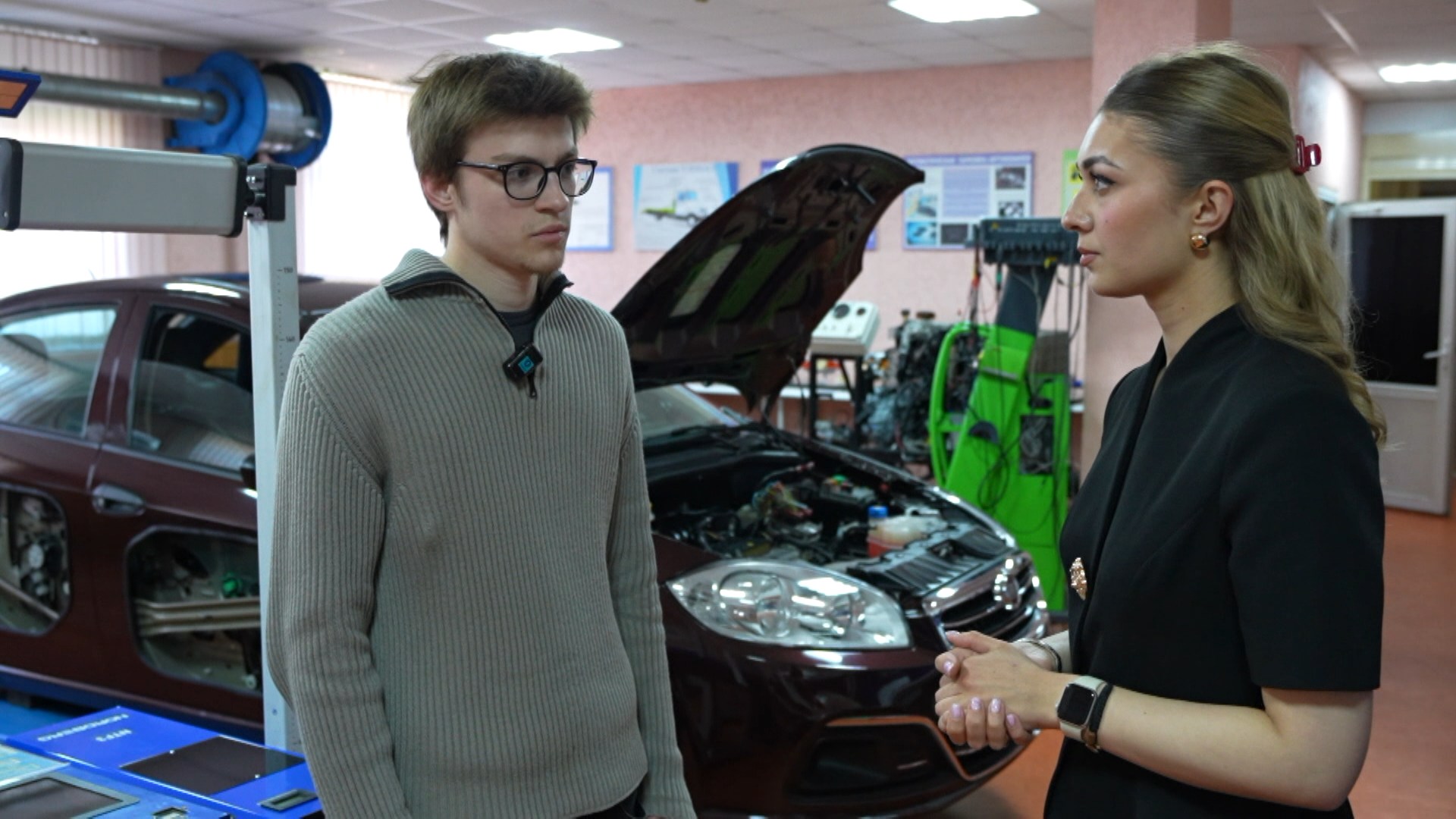 Егор Есьман, студент Минского государственного автомеханического колледжа имени М. С. Высоцкого