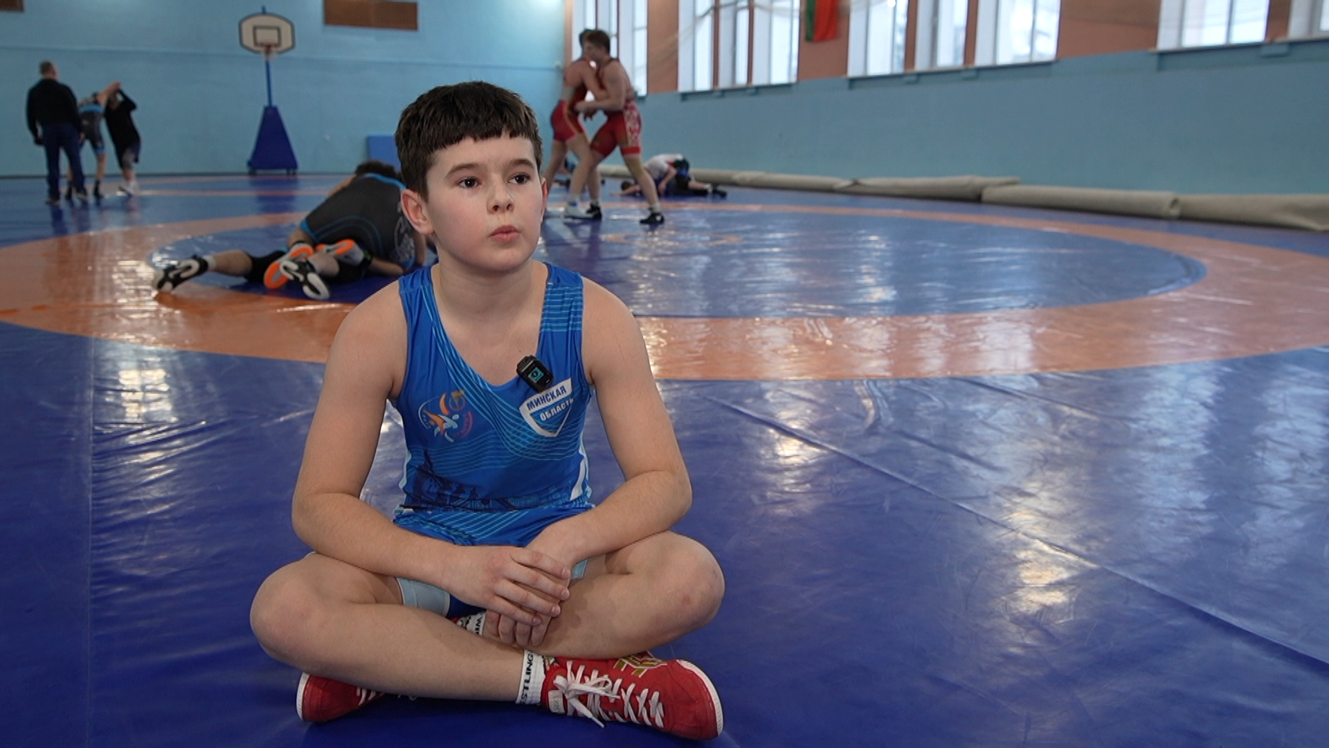 один из участников турнира "Лига храбрых"